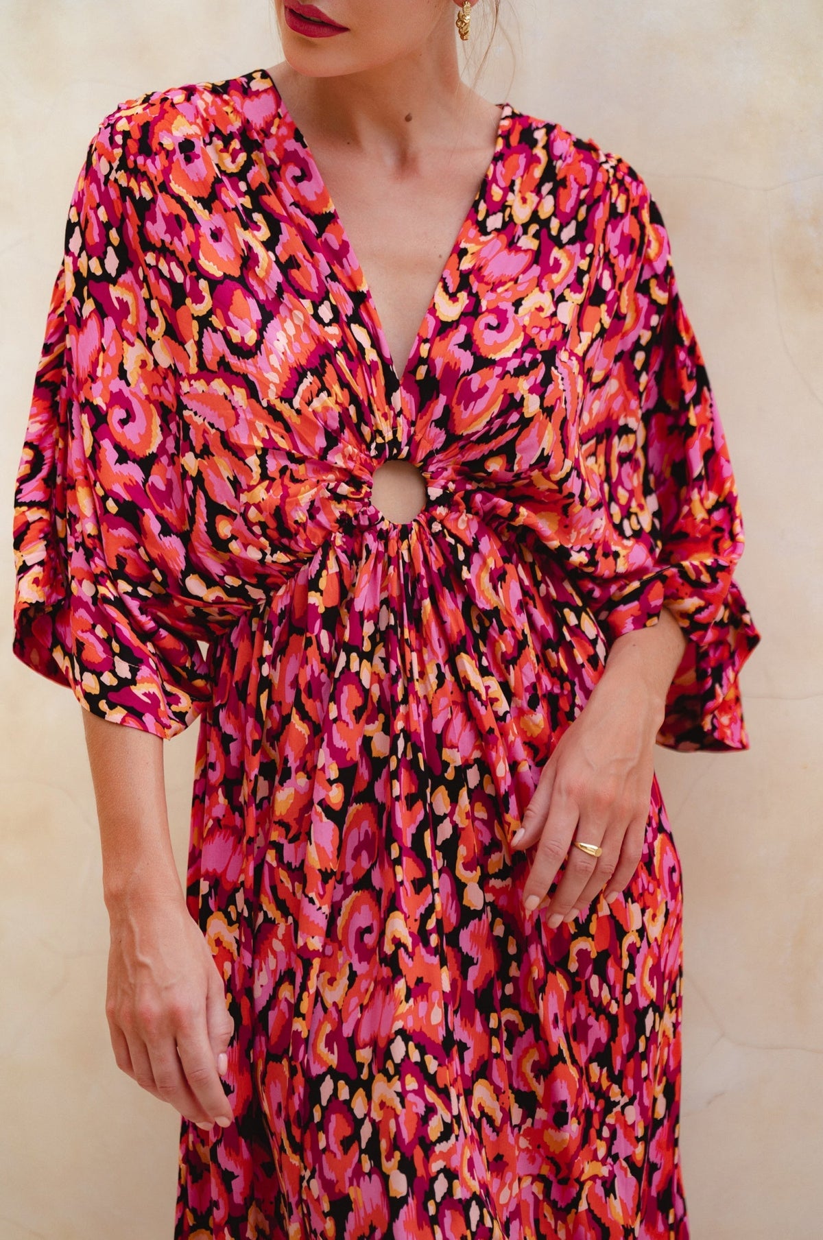 Elena Bohemian Gown Dress (Sale)-2