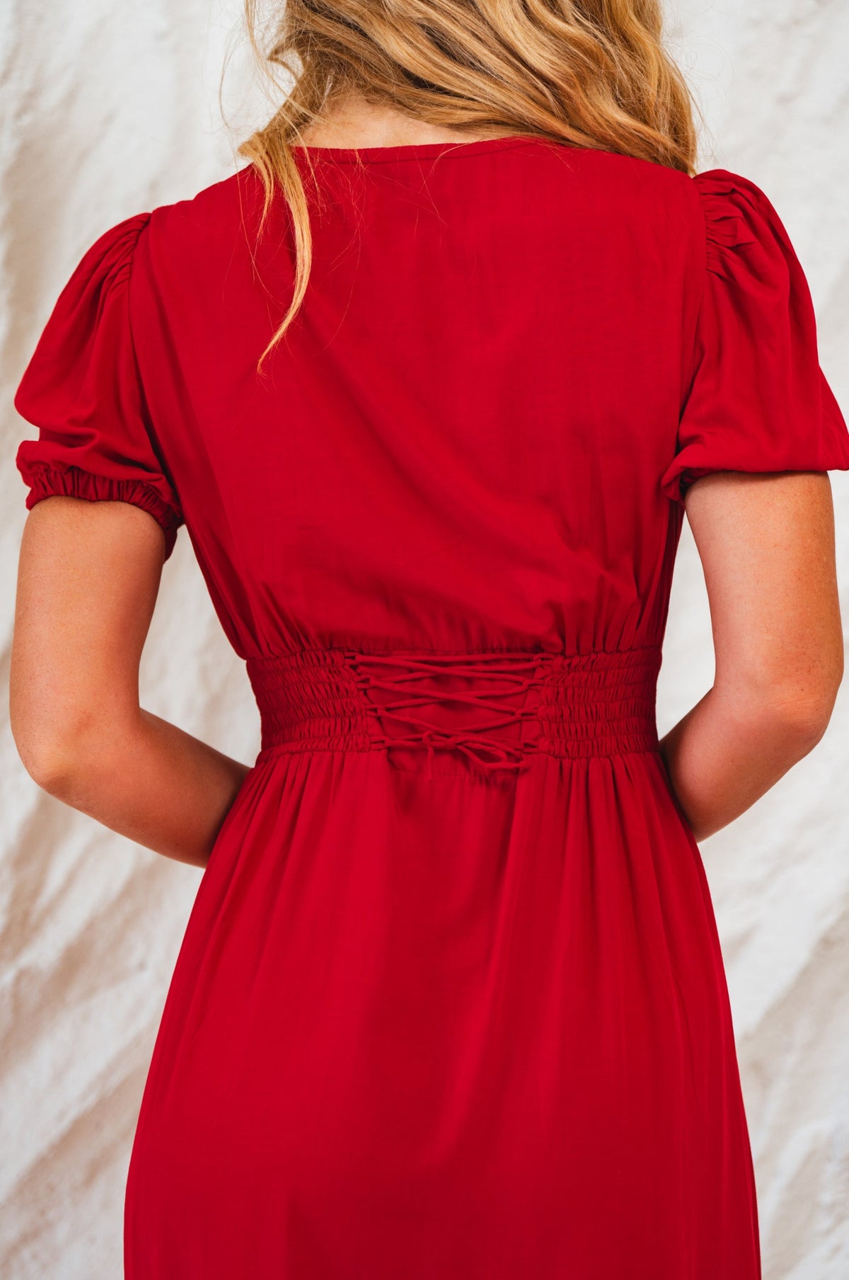 Emilia Button Down Midi Dress-2