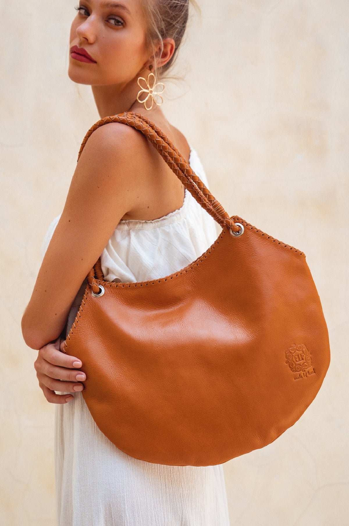 Esmeralda Leather Tote Bag-0