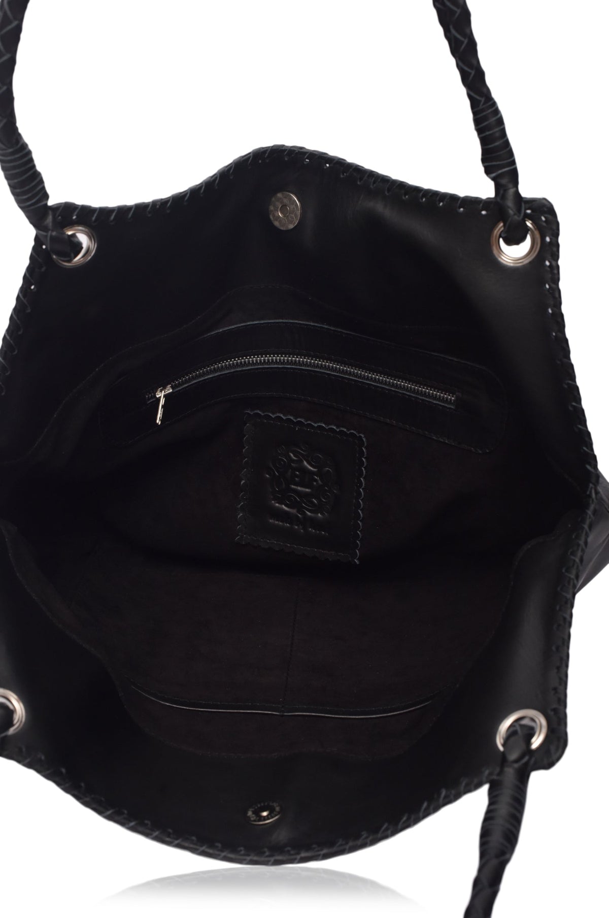 Esmeralda Leather Tote Bag-3