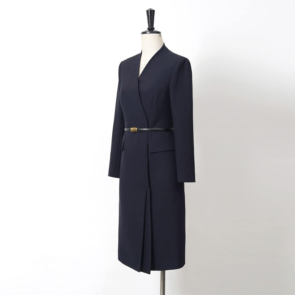 The Midnight Sovereign Wrap Dress-2