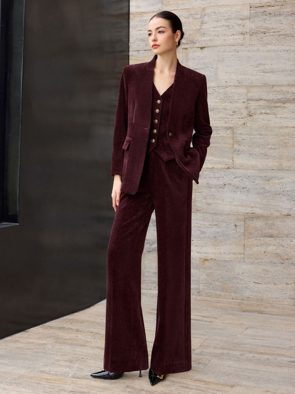 The Velvet Tailored Three-Piece Suit-1