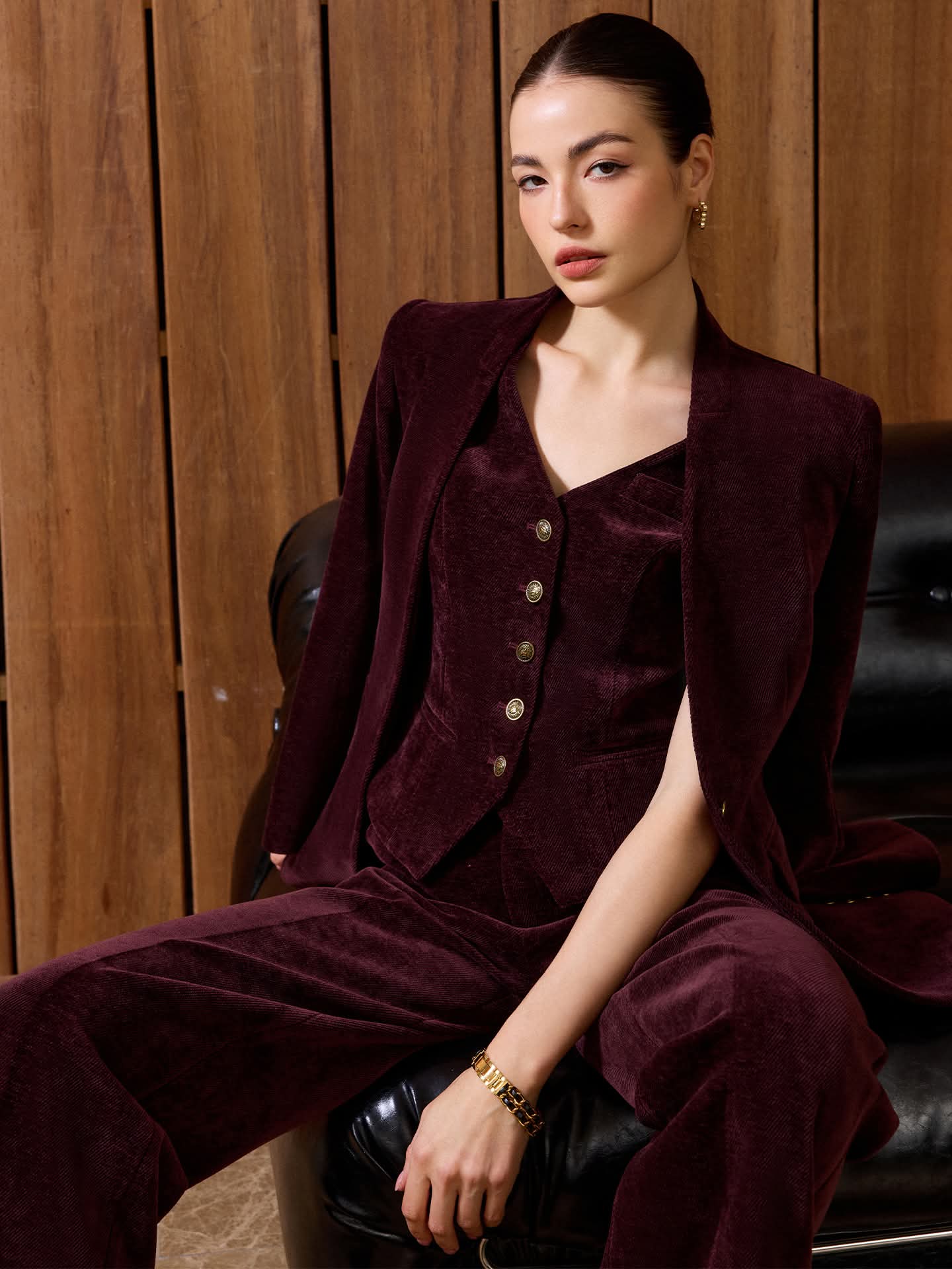 The Velvet Tailored Three-Piece Suit-3
