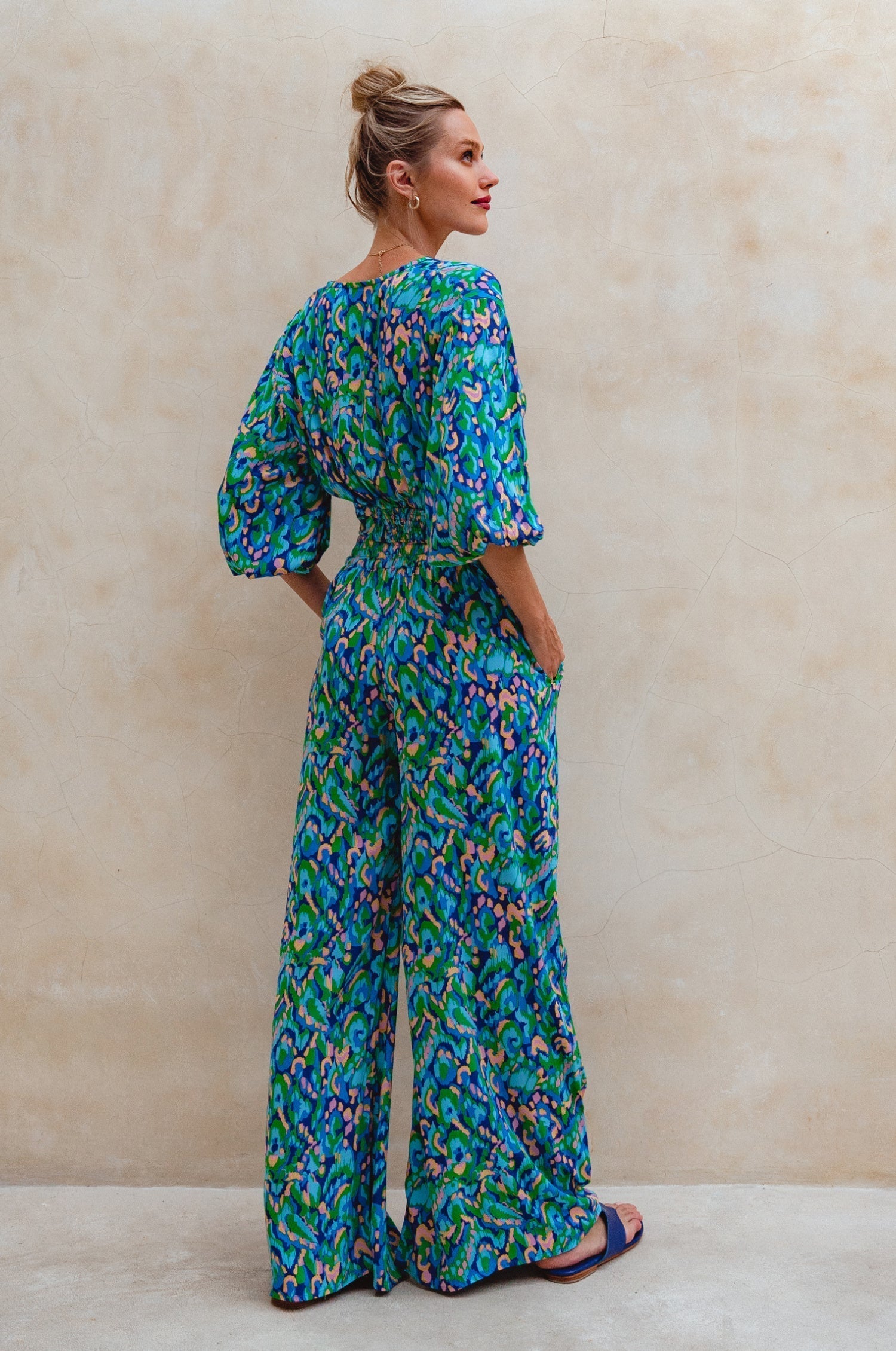 Fatima Wide Leg Pants (Sale)-2