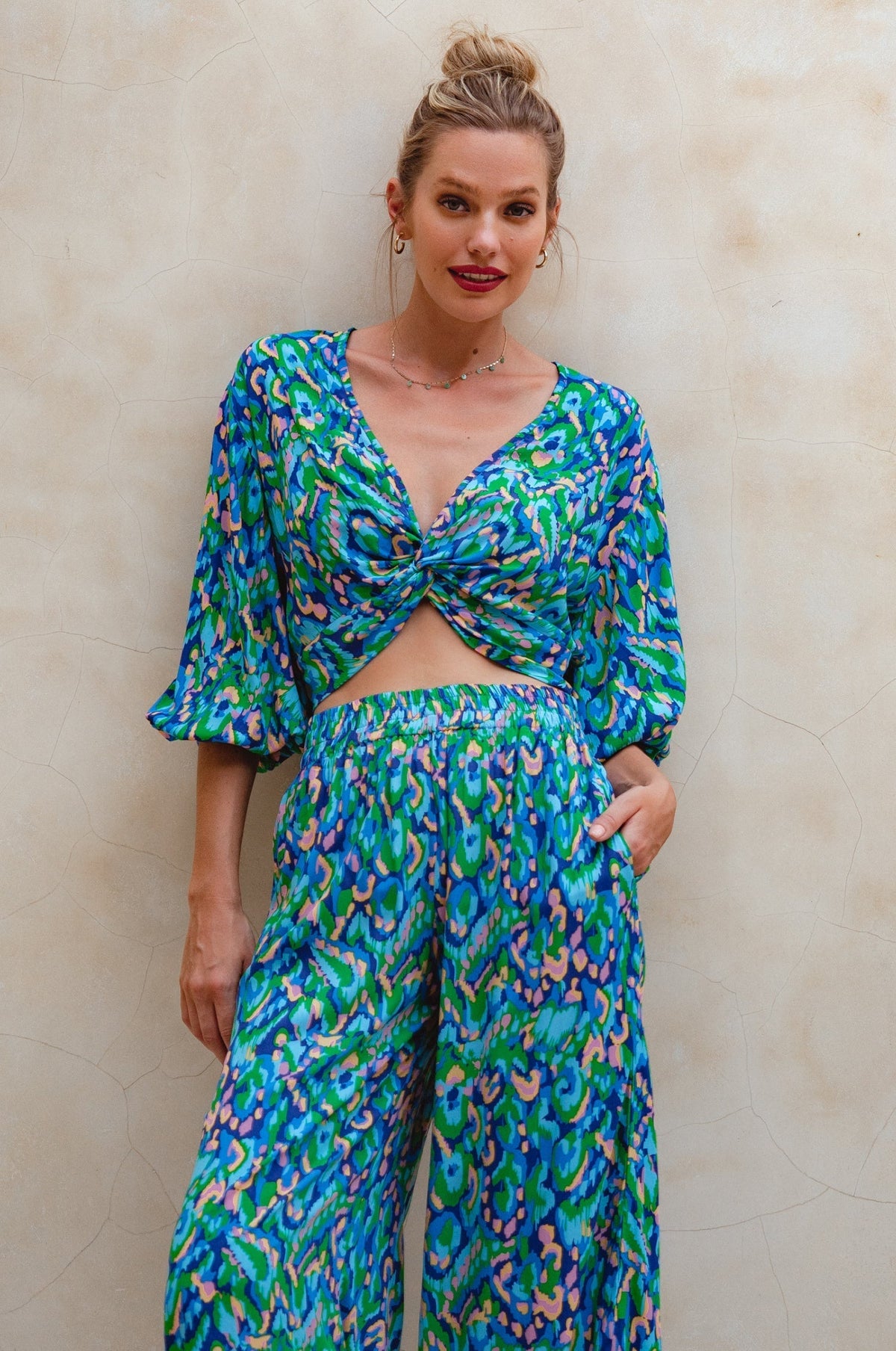 Fatima Wide Leg Pants (Sale)-3
