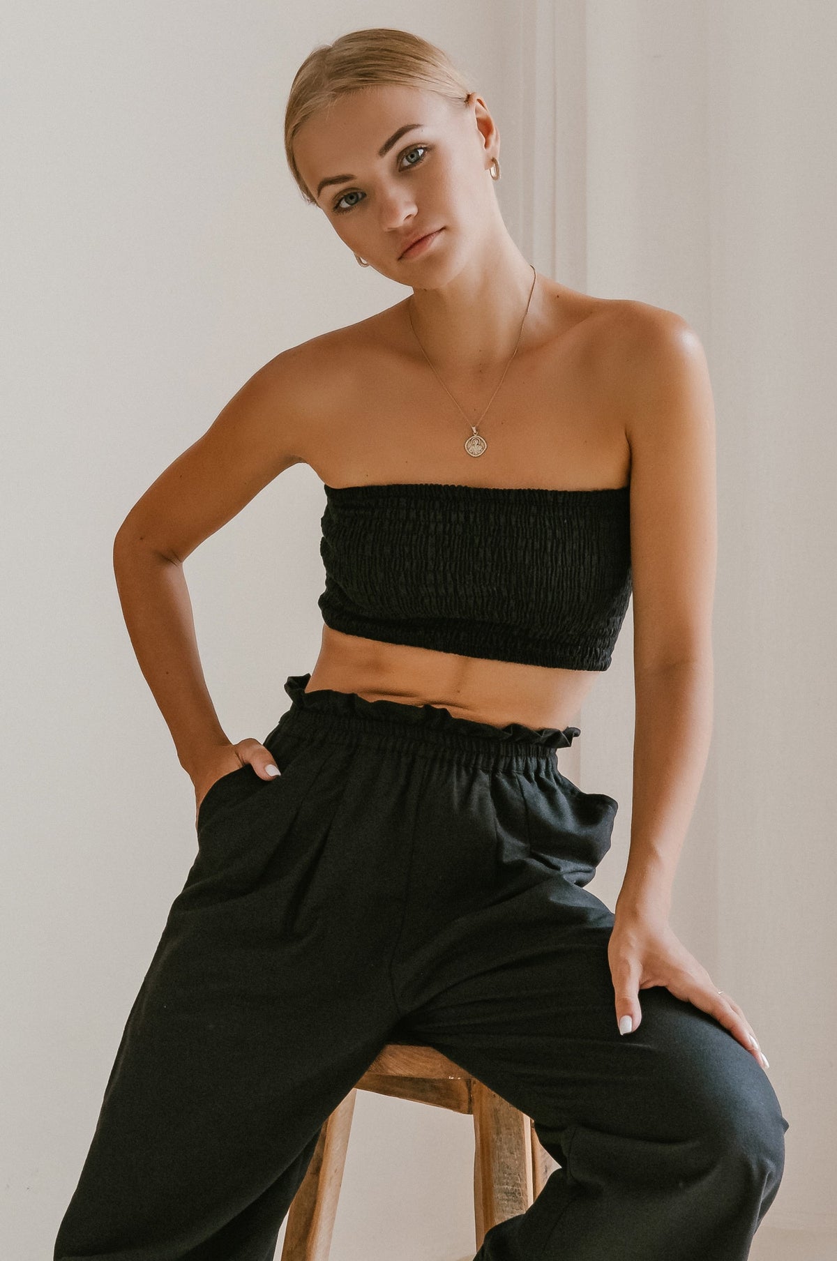 Fenzi Smocked Top-3