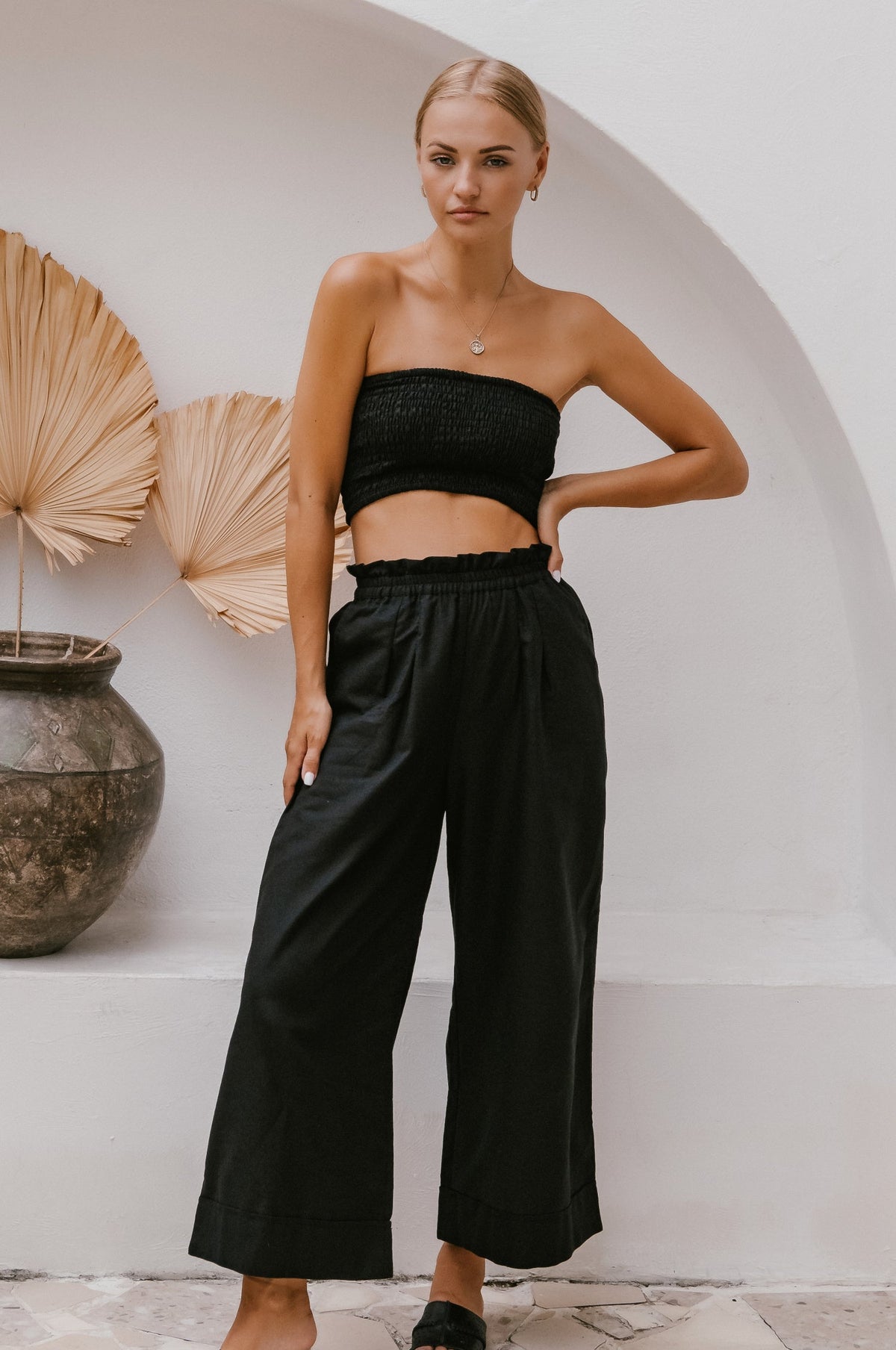 Fenzi Smocked Top-4