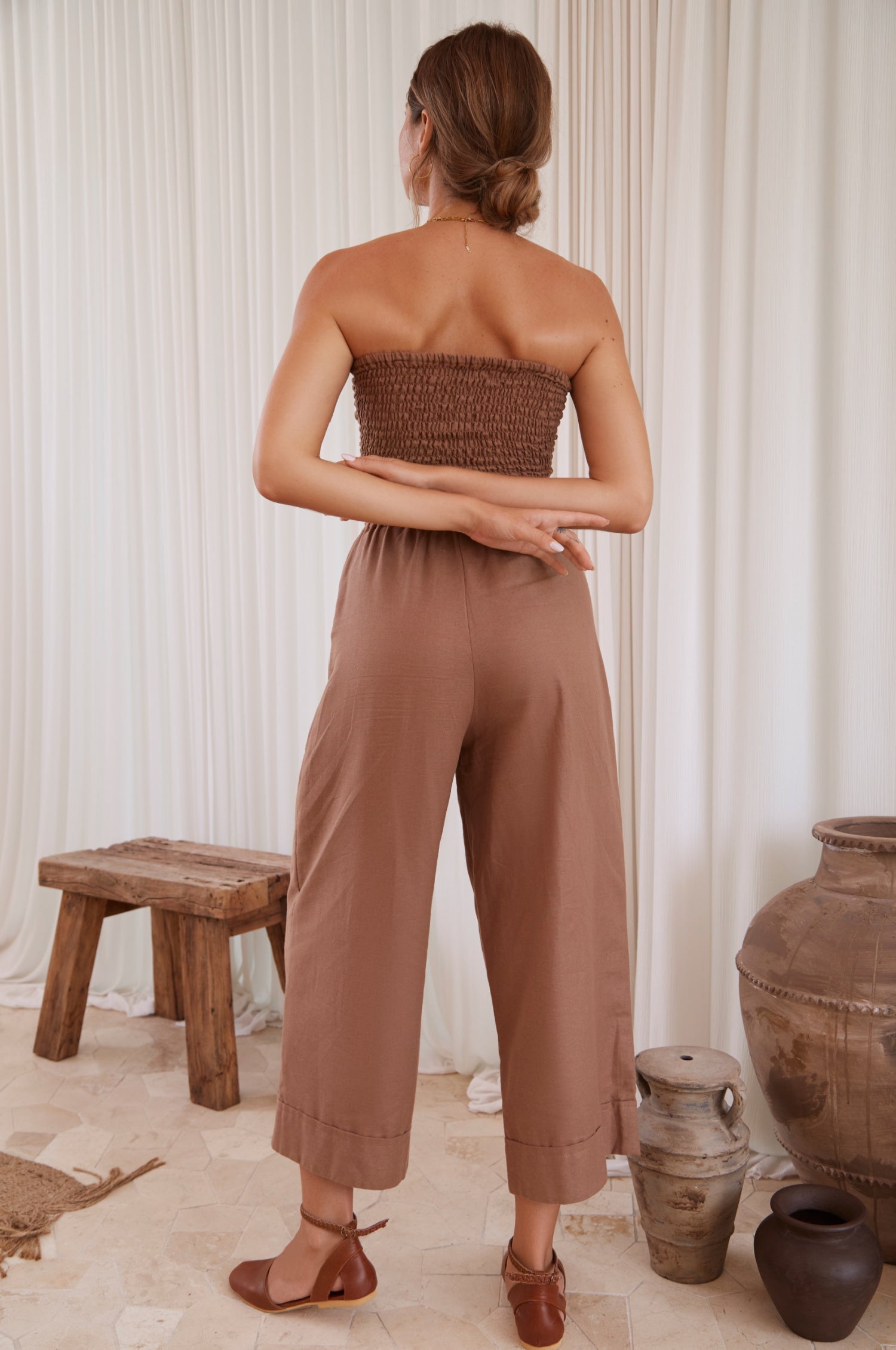 Fenzi Smocked Top-4