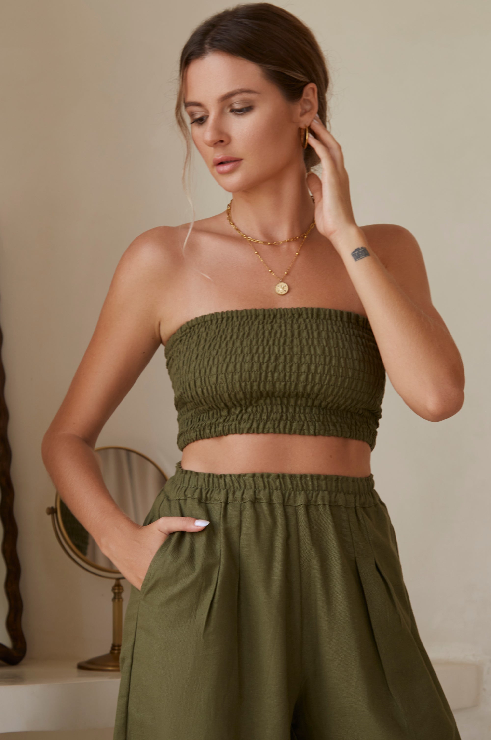 Fenzi Smocked Top (Sale)-0