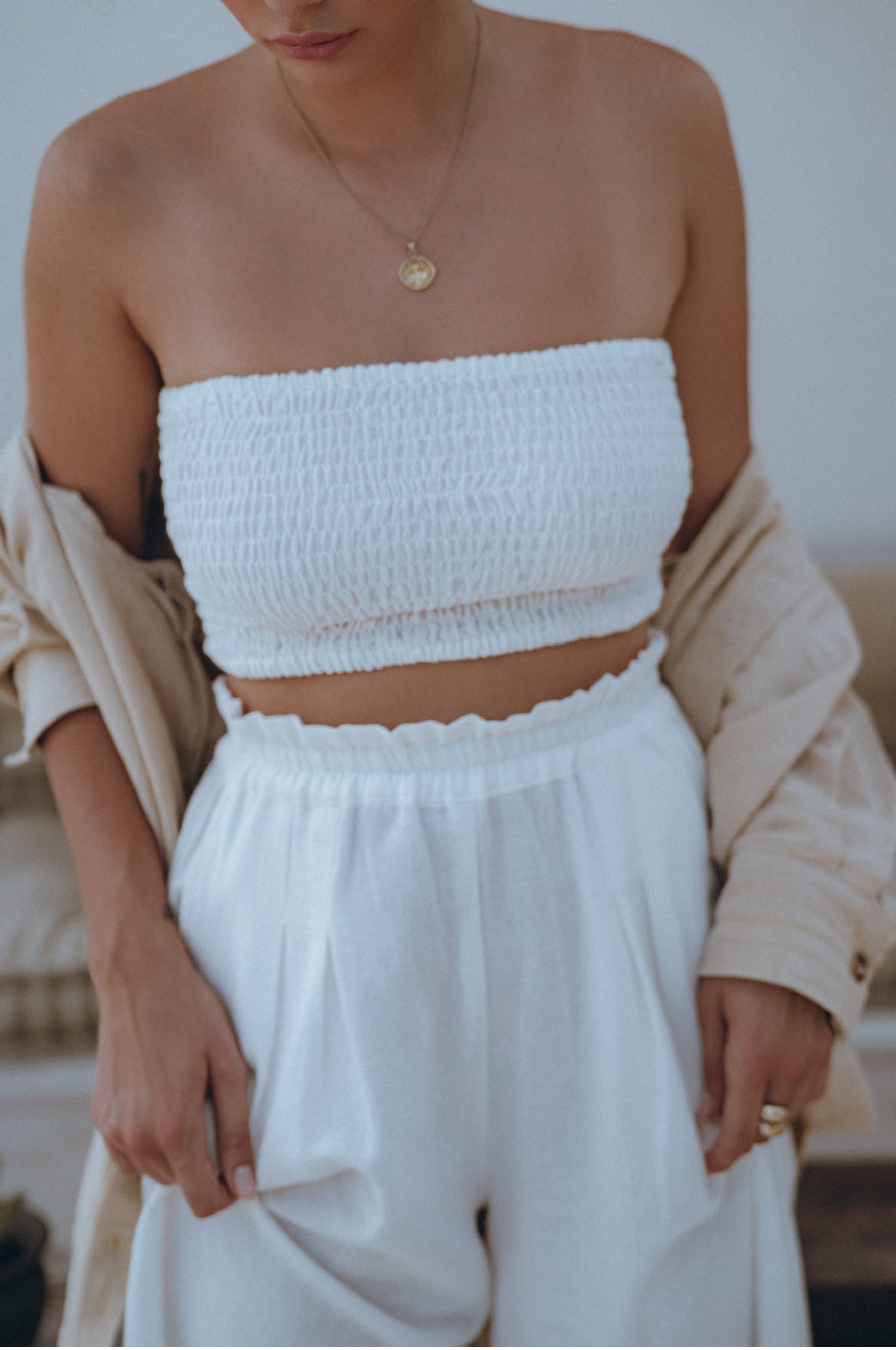 Fenzi Smocked Top-3