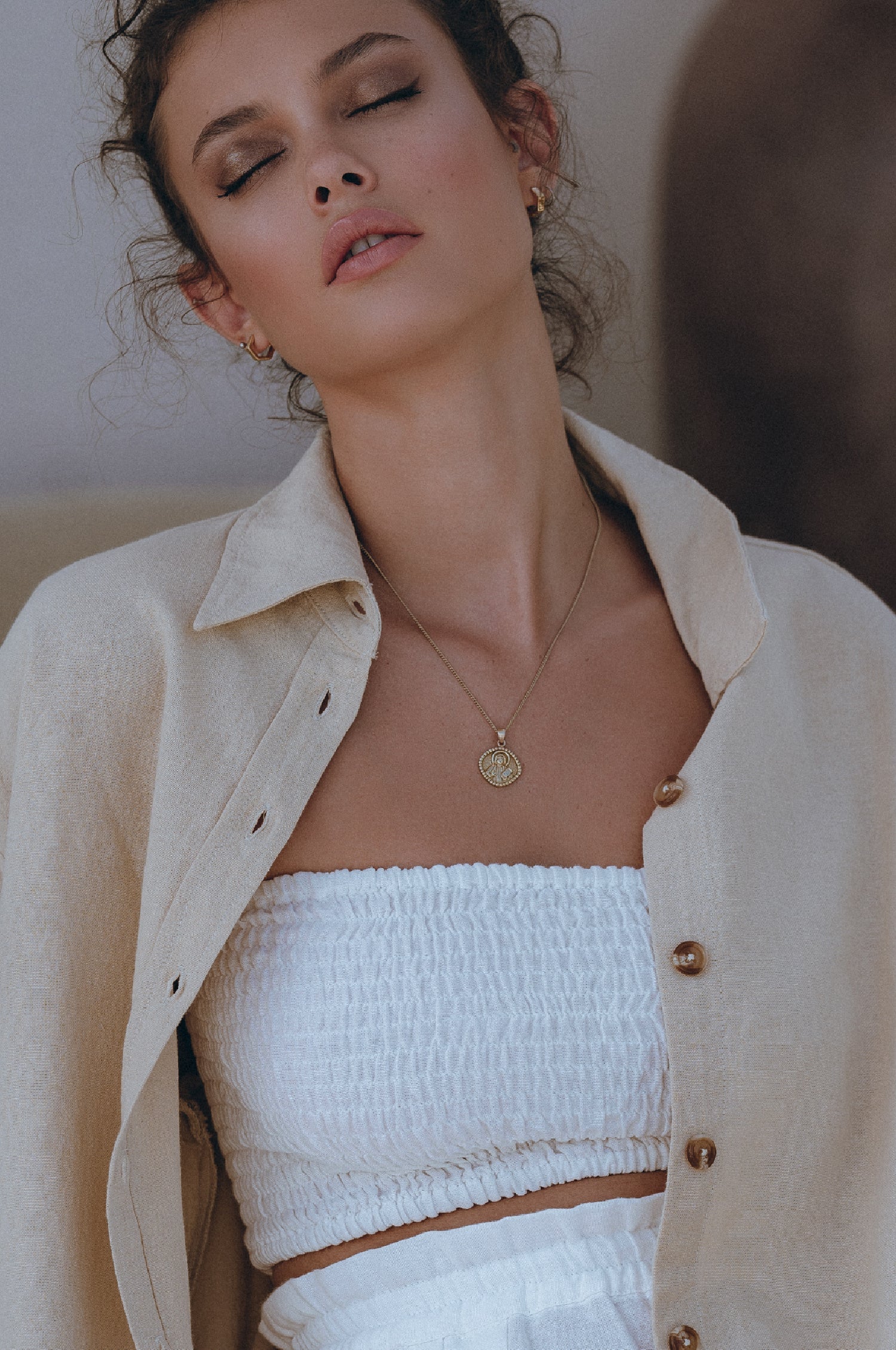 Fenzi Smocked Top-4