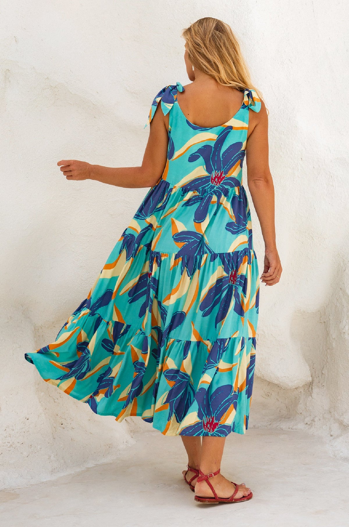 Fiesta Summer Maxi Dress-4