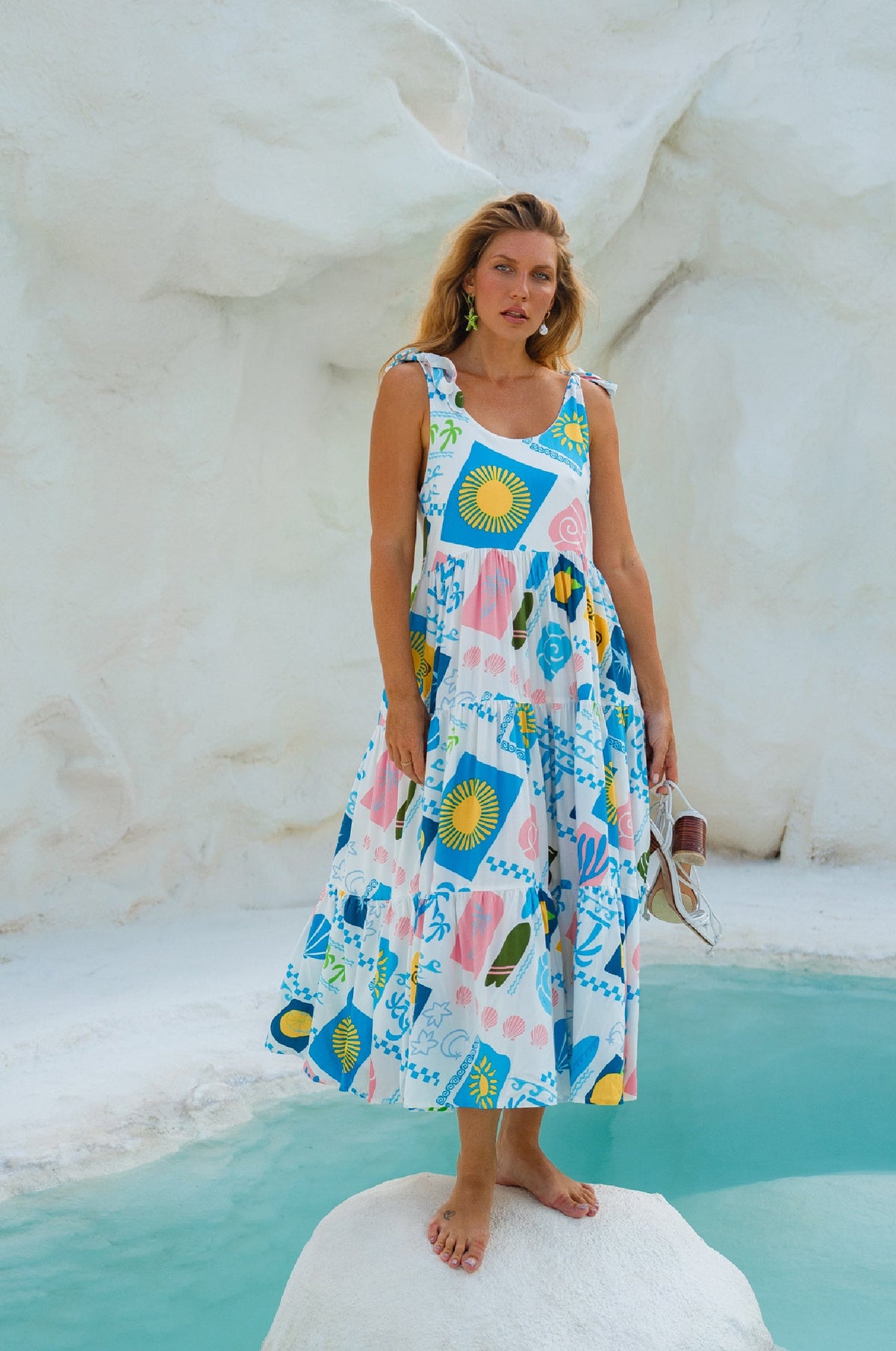 Fiesta Summer Maxi Dress-0