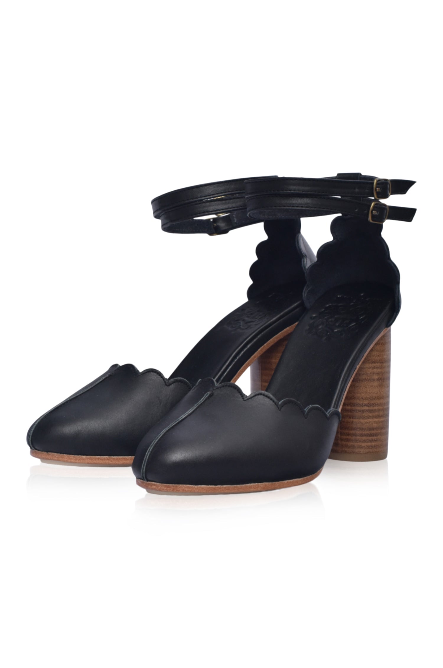 Flamingo Leather Heels-6