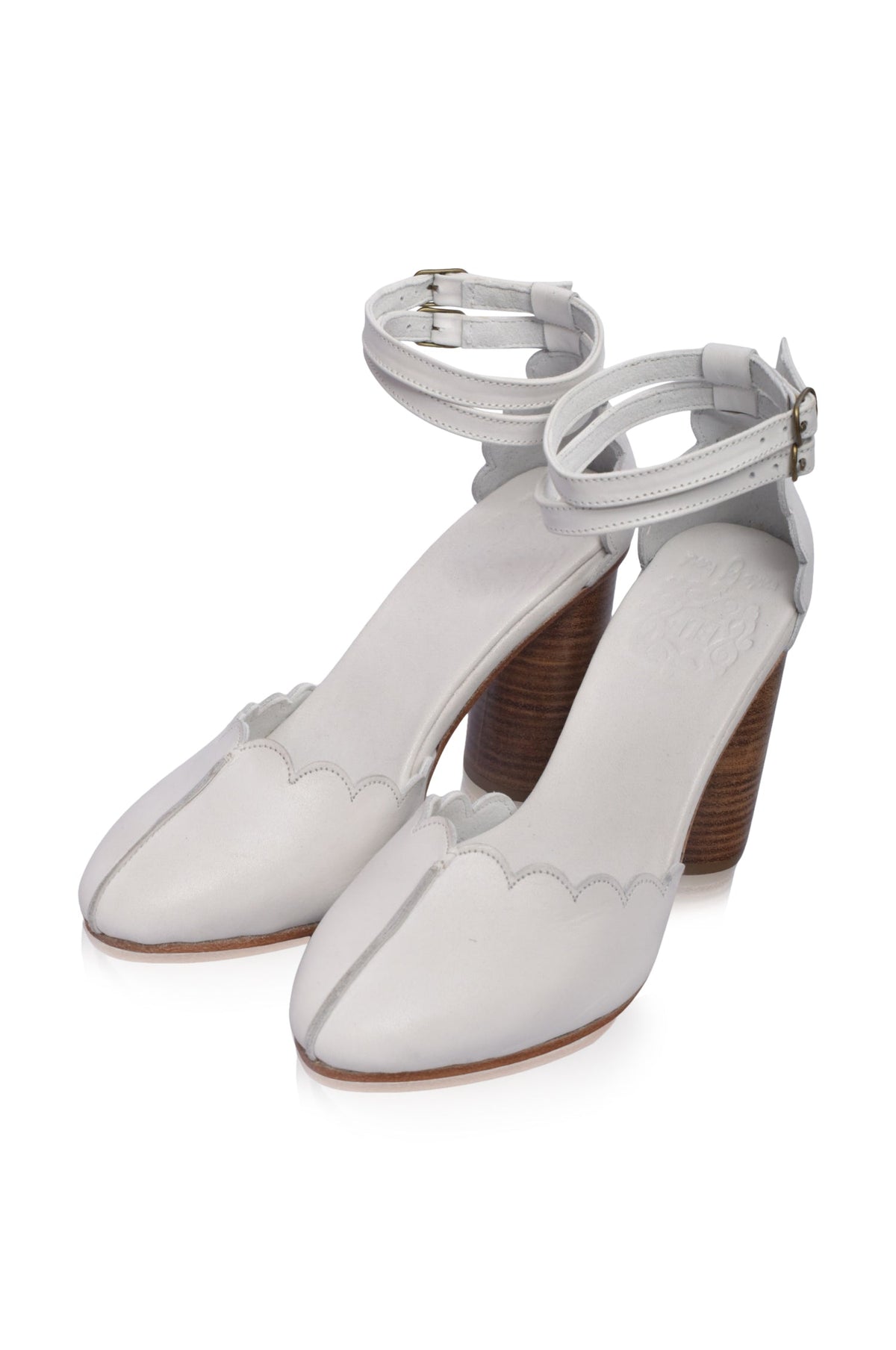 Flamingo Leather Heels-4