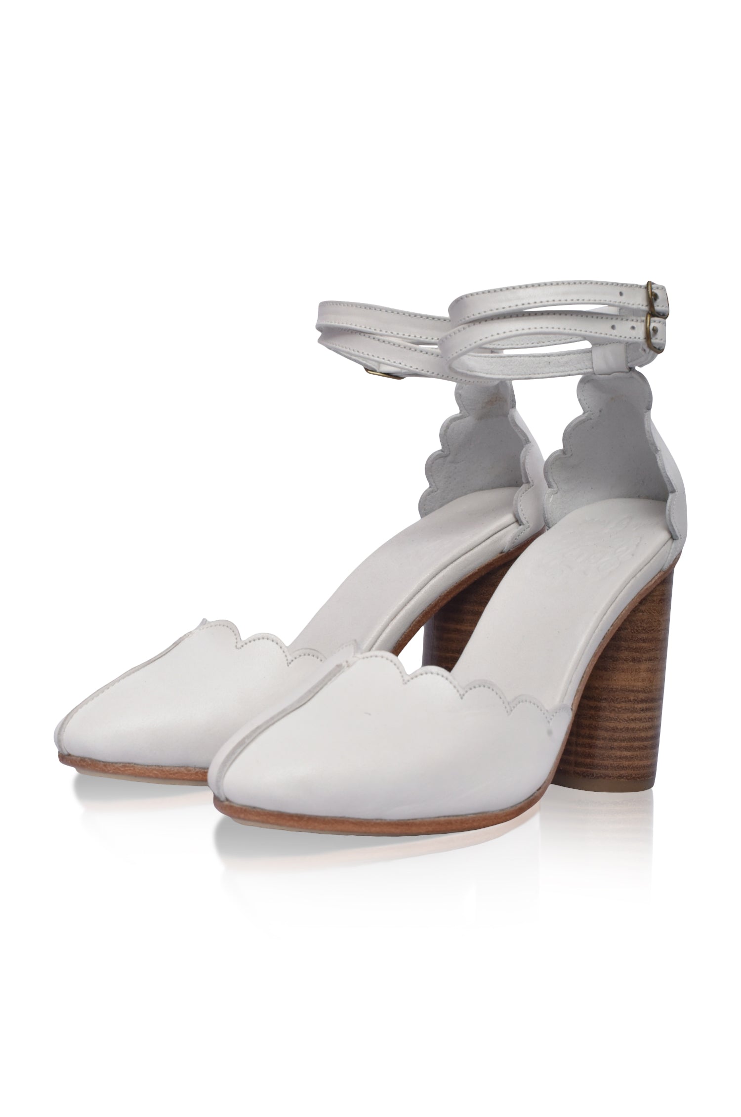 Flamingo Leather Heels-3