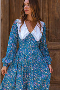 Glory Long Sleeve Midi Dress (Sale)-0