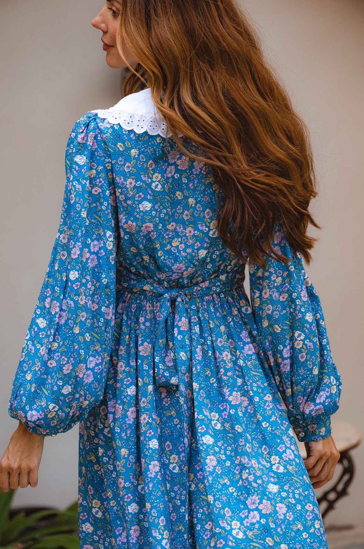 Glory Long Sleeve Midi Dress (Sale)-2