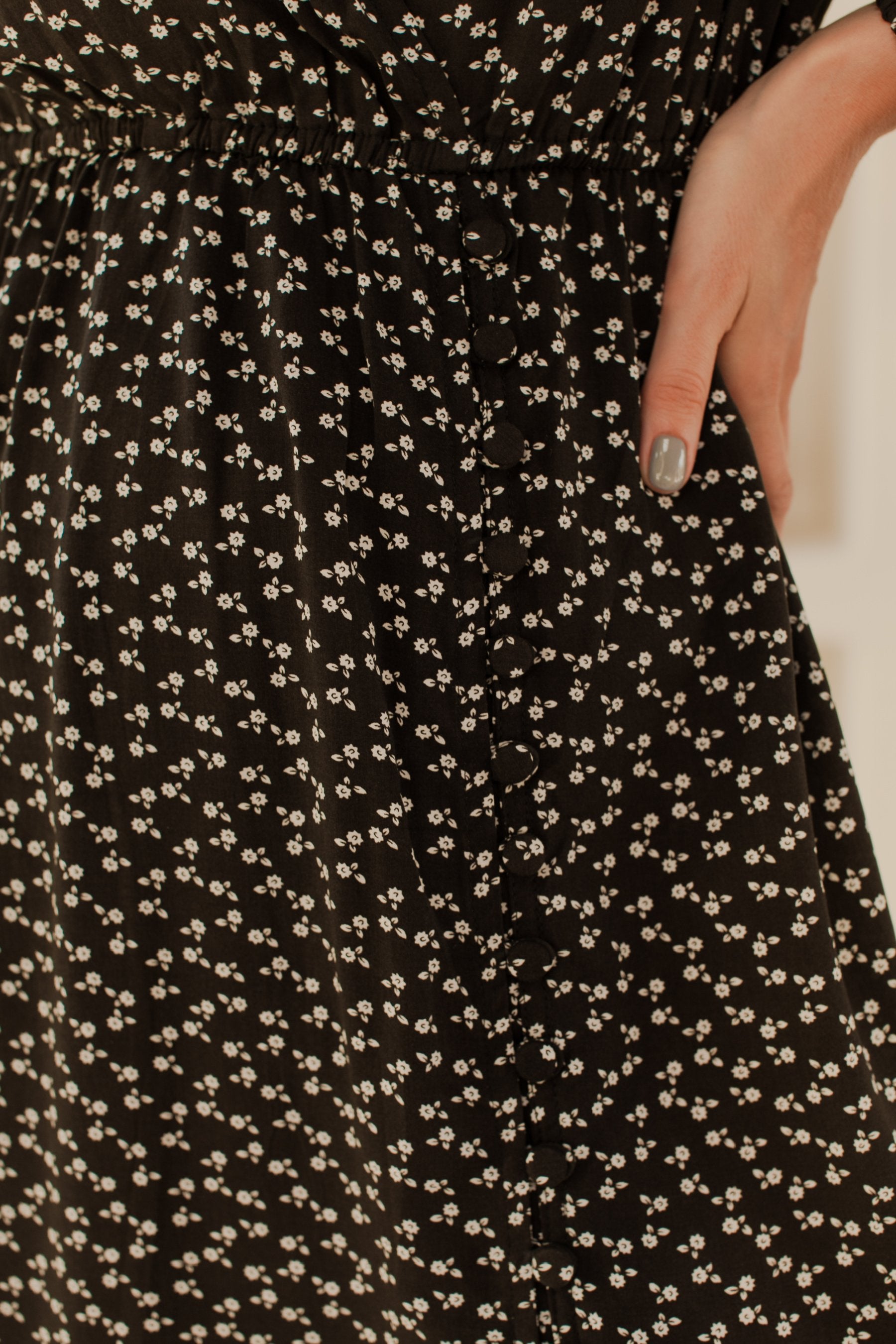 Greta Long Sleeve Midi Dress (Sale)-4