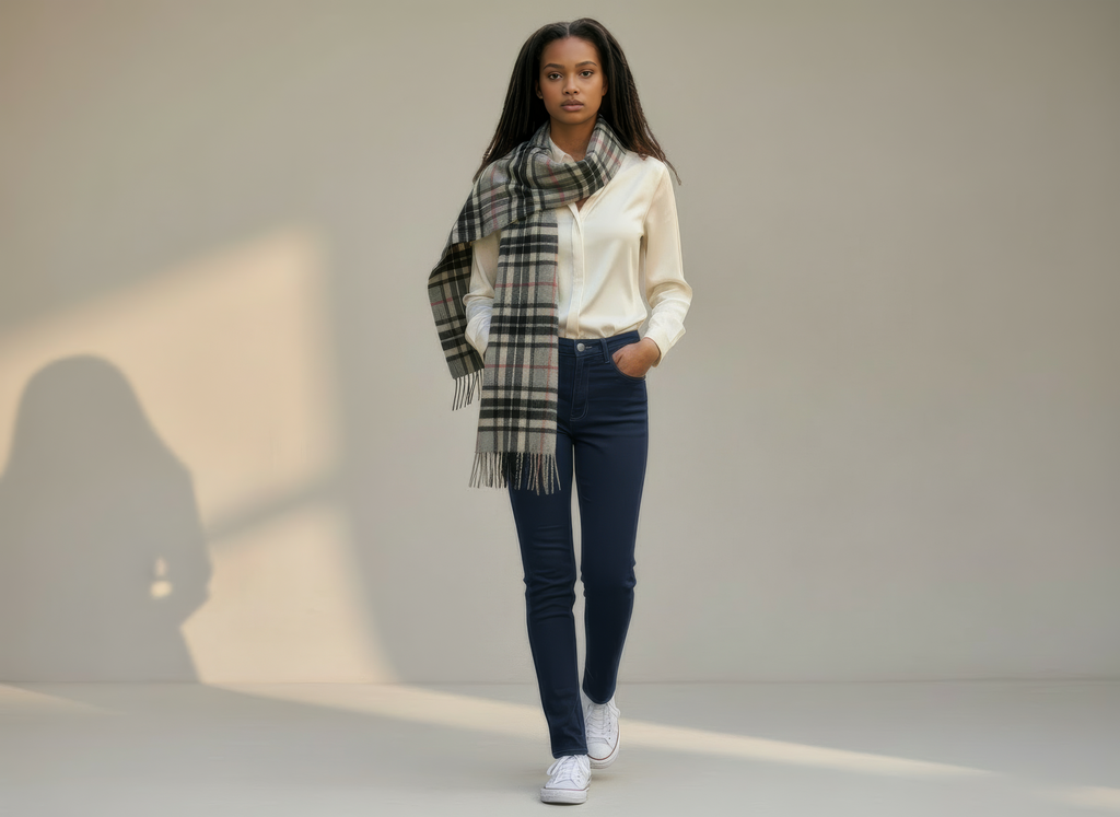 Grey Thompson Merino Scarf-1