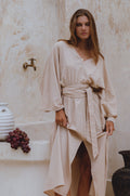 Hana Linen Kimono Dress-0