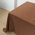 Hazlenut Linen Table Cloth-0
