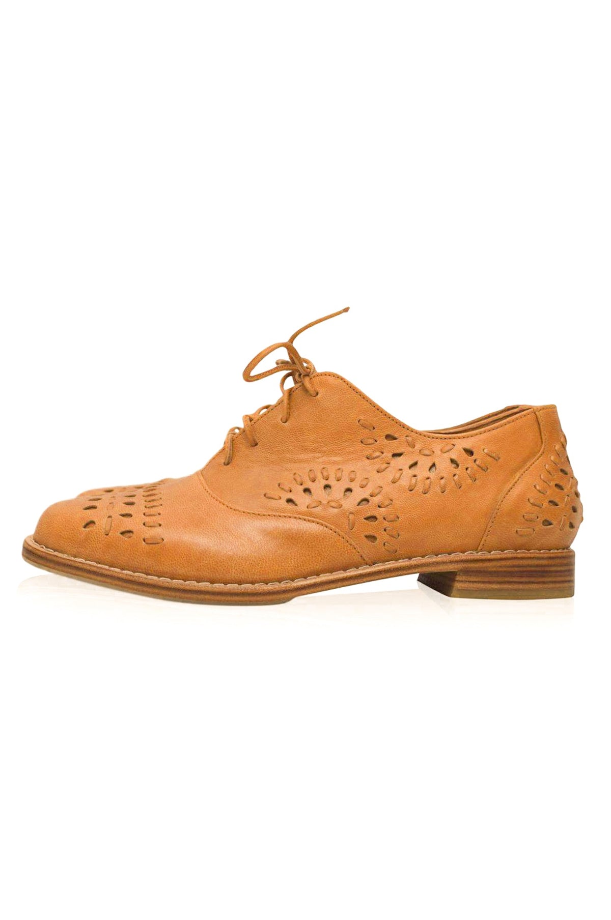 Heartbreak Leather Oxfords-5