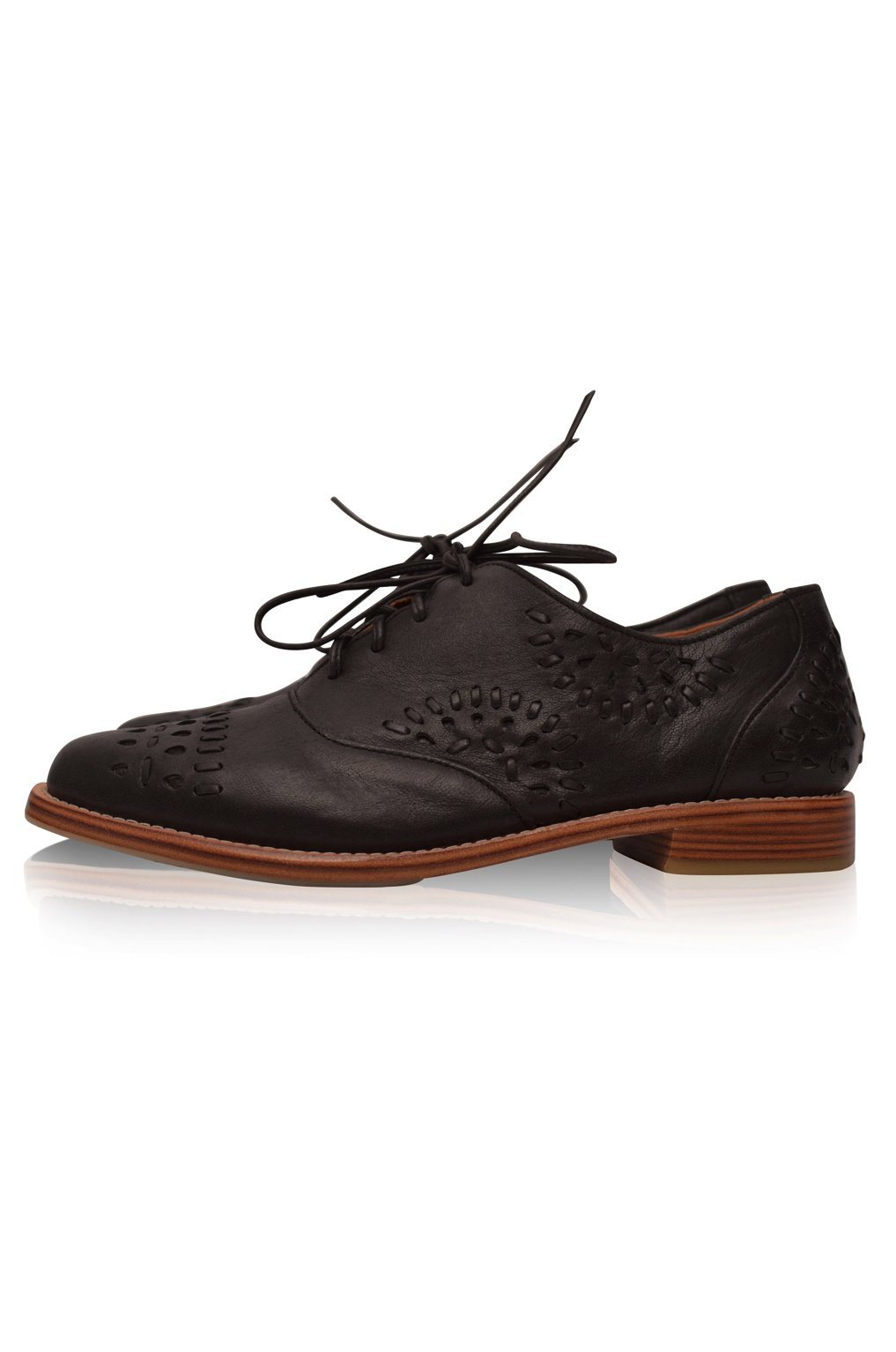 Heartbreak Leather Oxfords-1