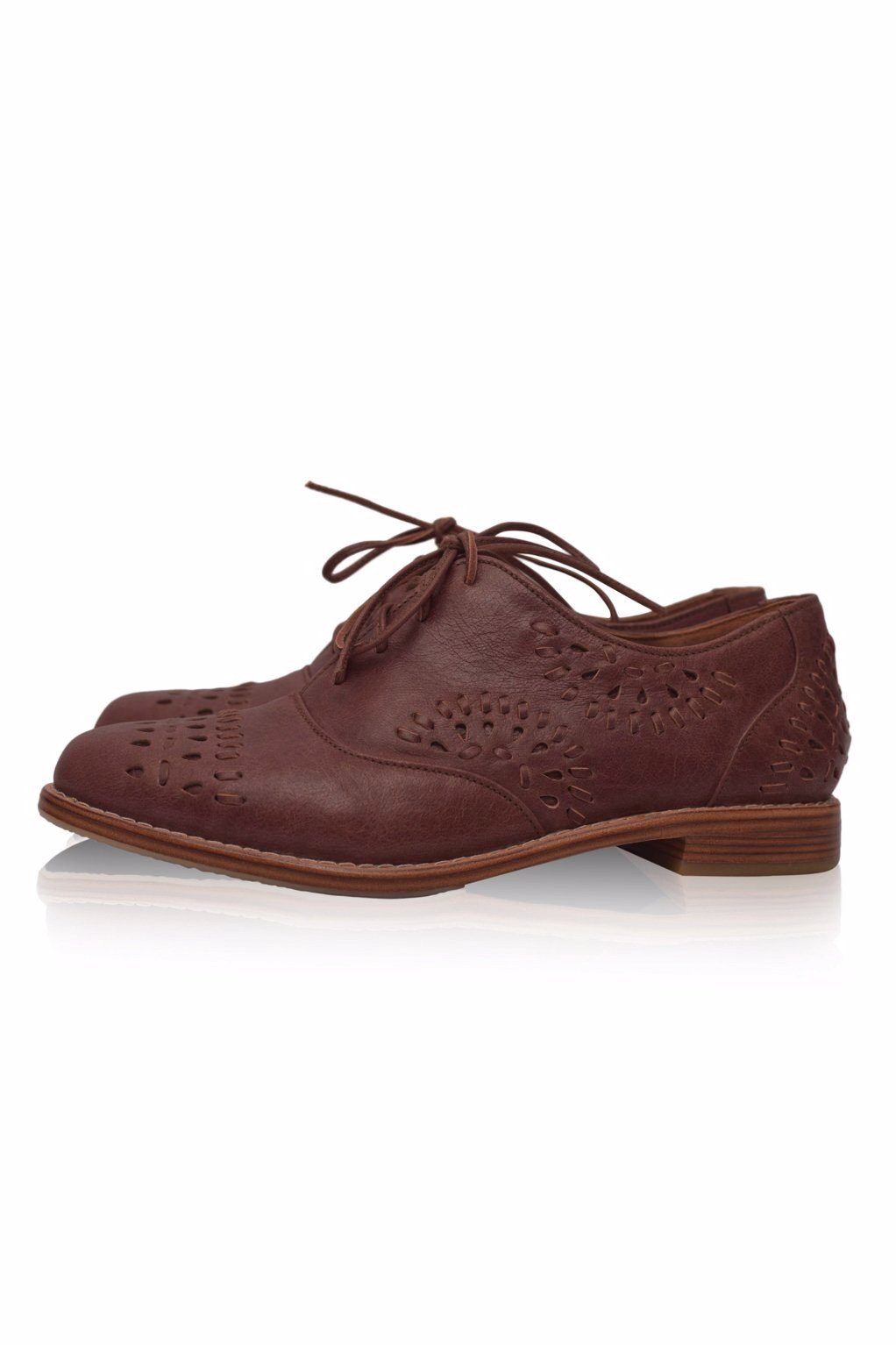 Heartbreak Leather Oxfords-1