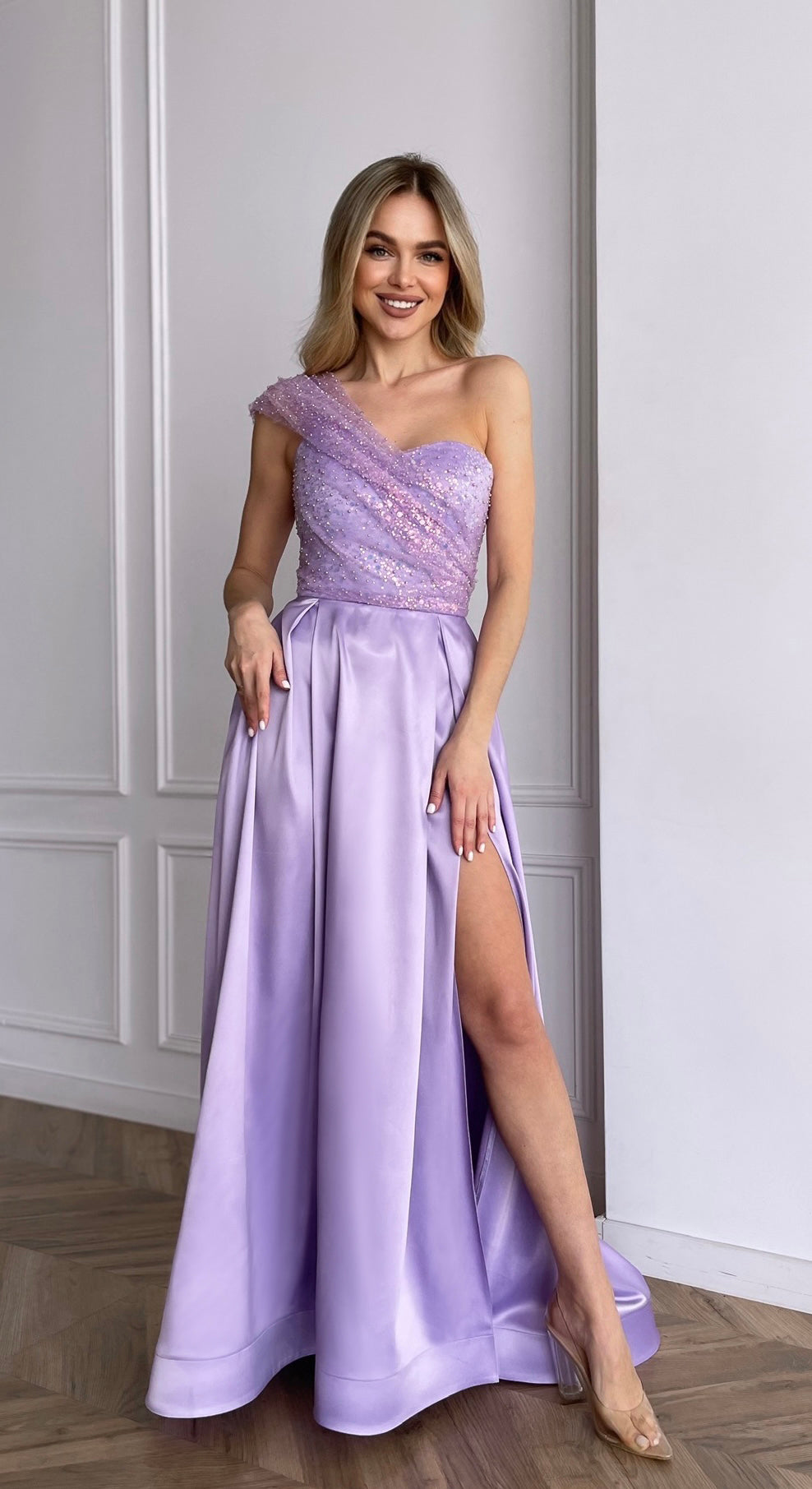 Elegant Formal Asymmetrical Maxi Dress-25