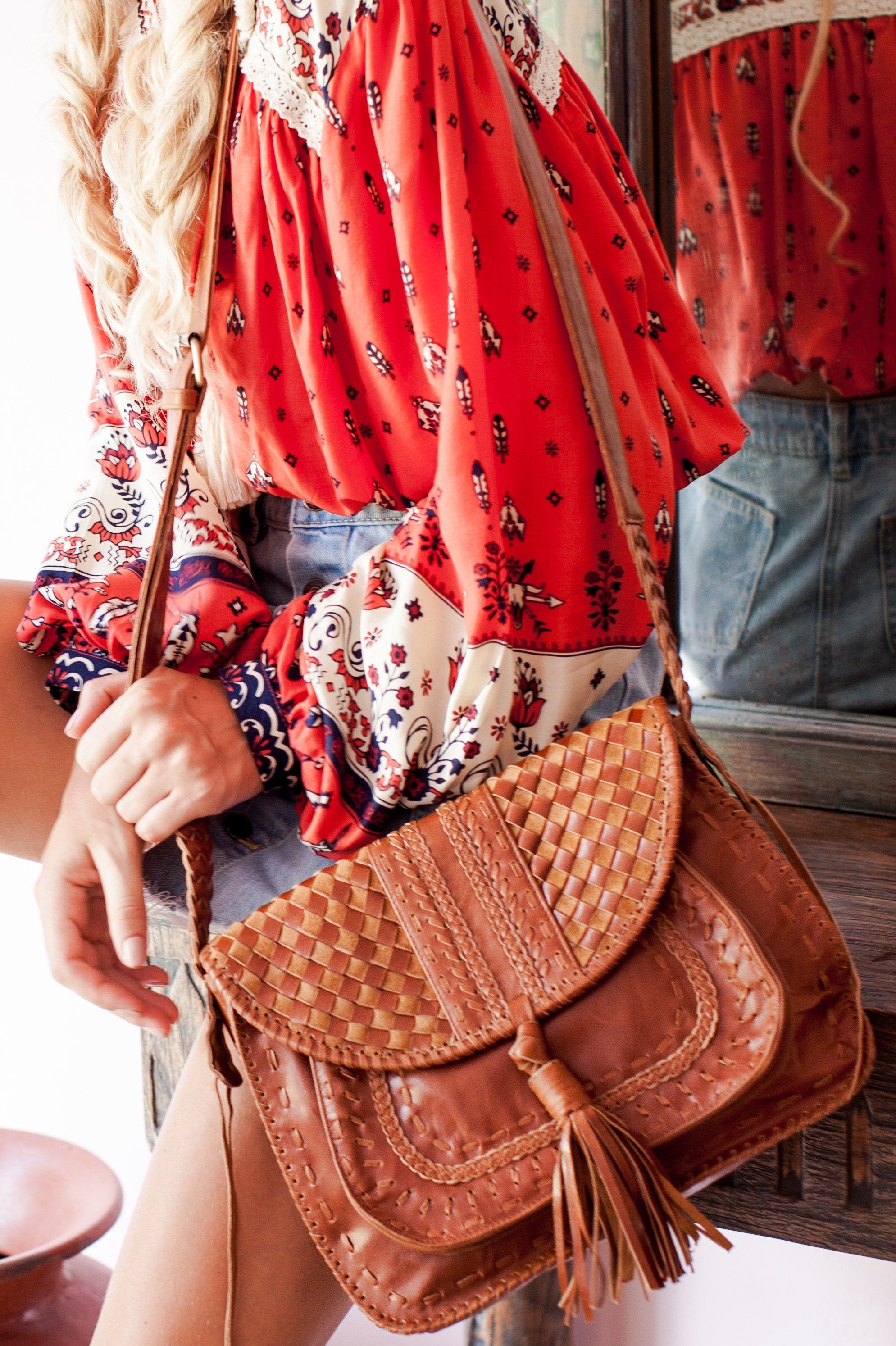 San Tropez Leather Saddle-0