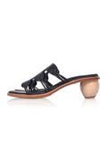 Ibiza Round Heel Mules-1