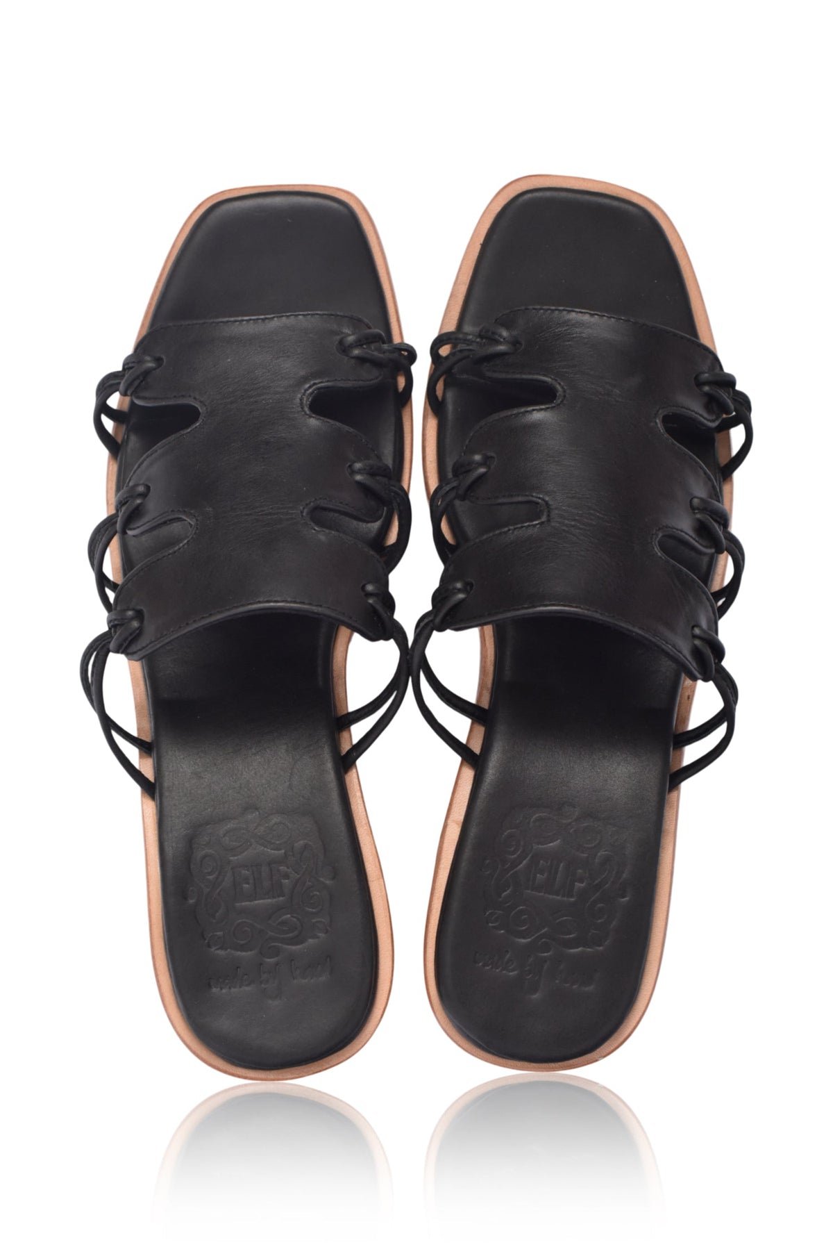 Ibiza Round Heel Mules-3