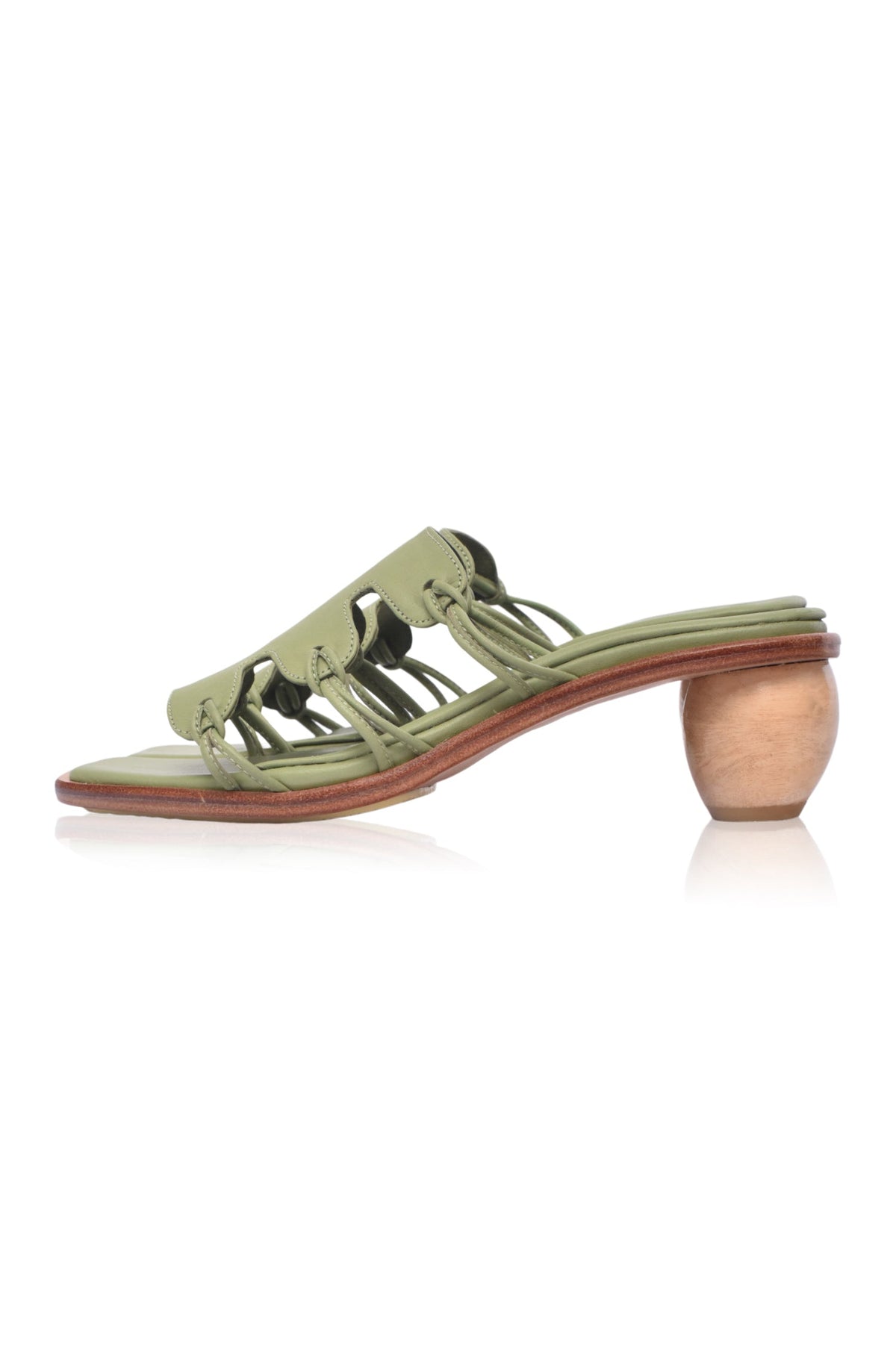 Ibiza Round Heel Mules-2