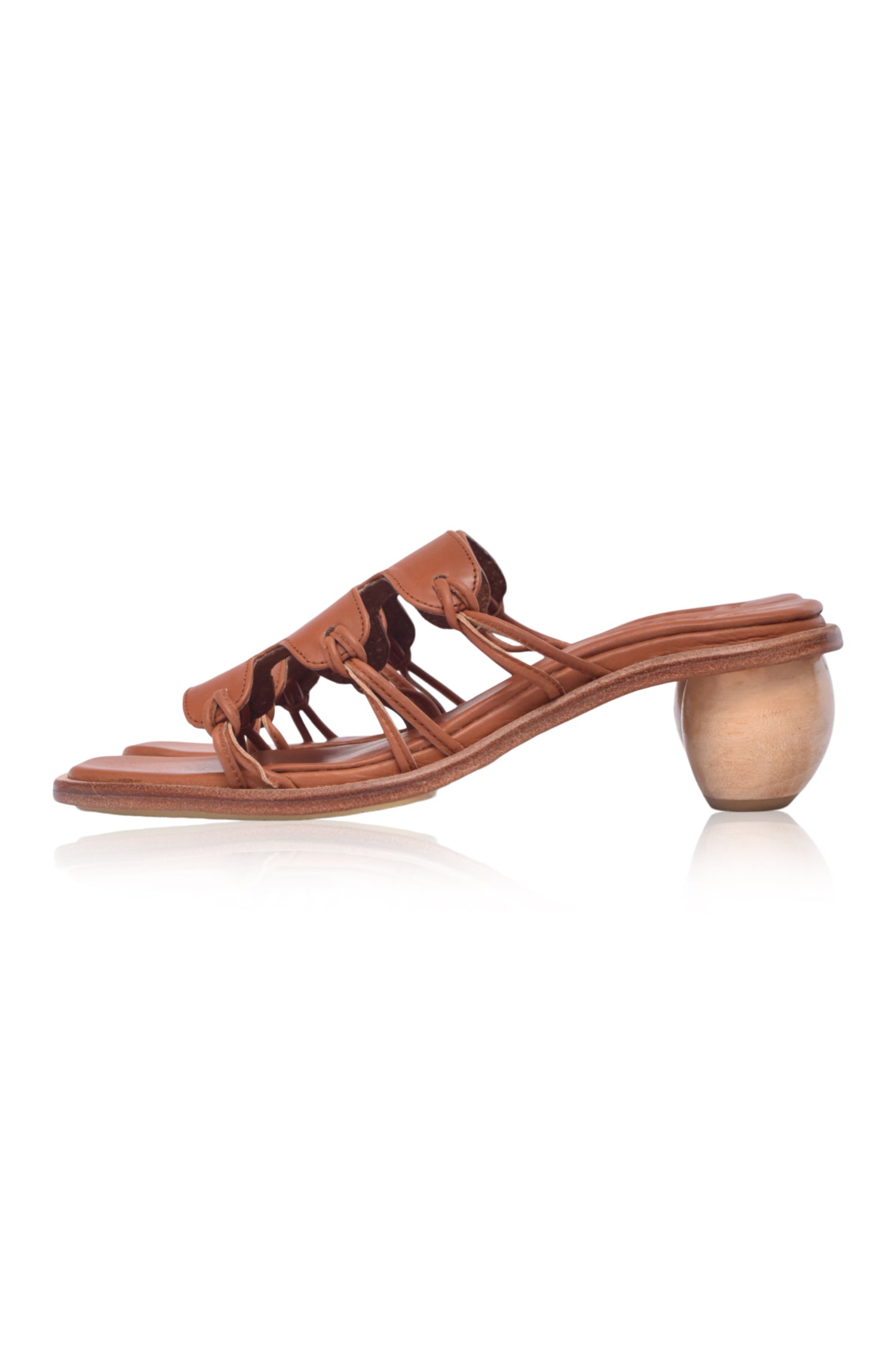 Ibiza Round Heel Mules-6