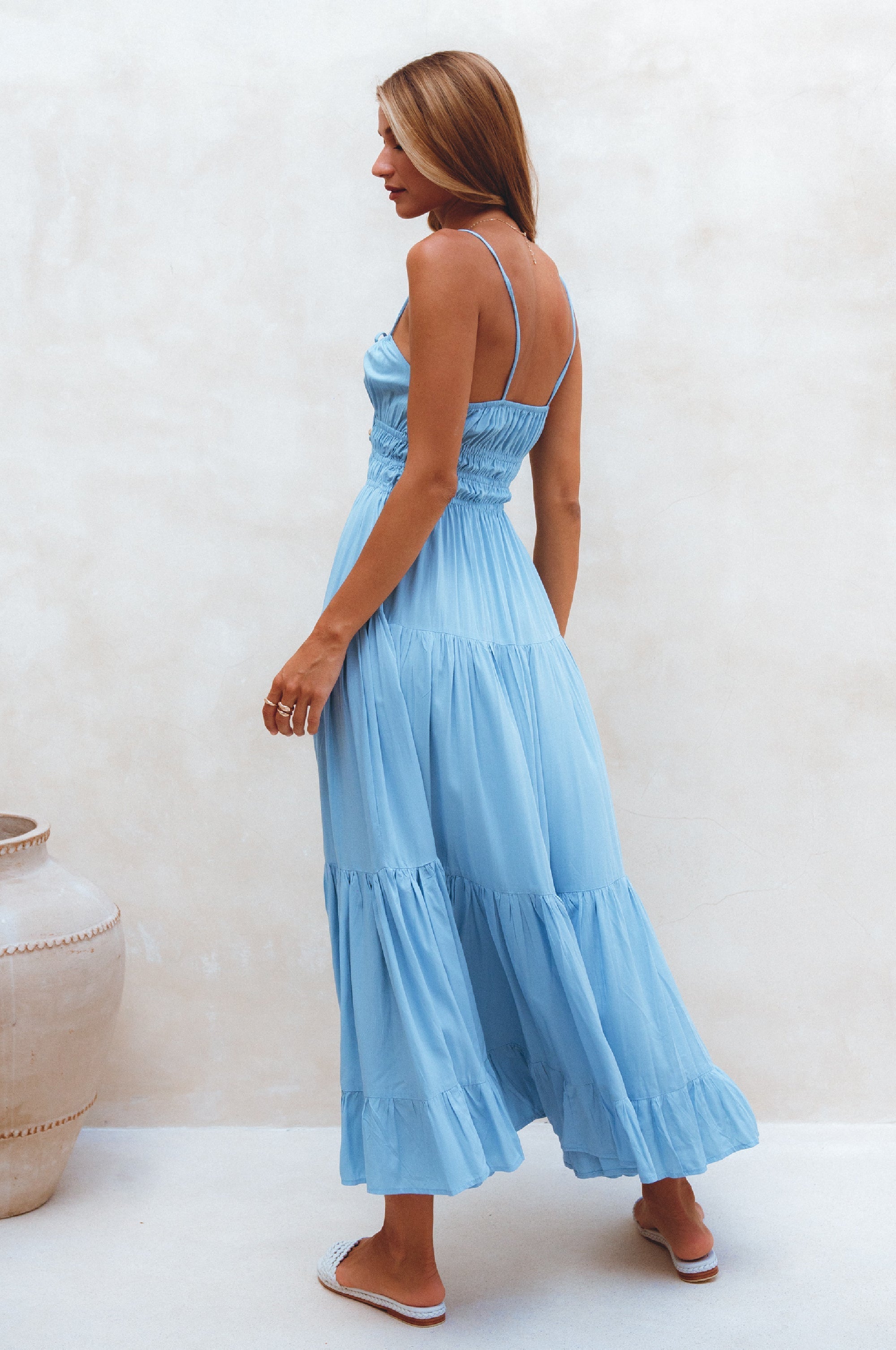 Isadora Tiered Maxi Dress (Sale)-4