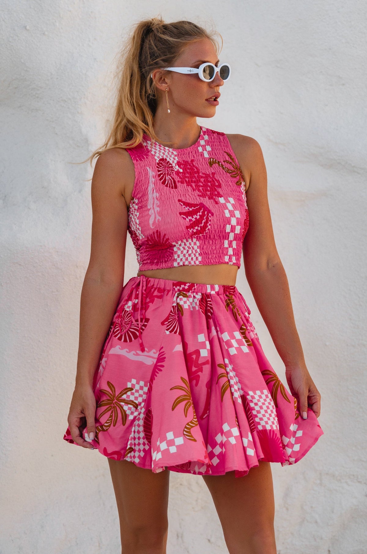 Island Days Mini Skirt (Sale)-0