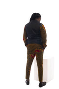 African Fashion Ankara Print Ayo waistcoat-0