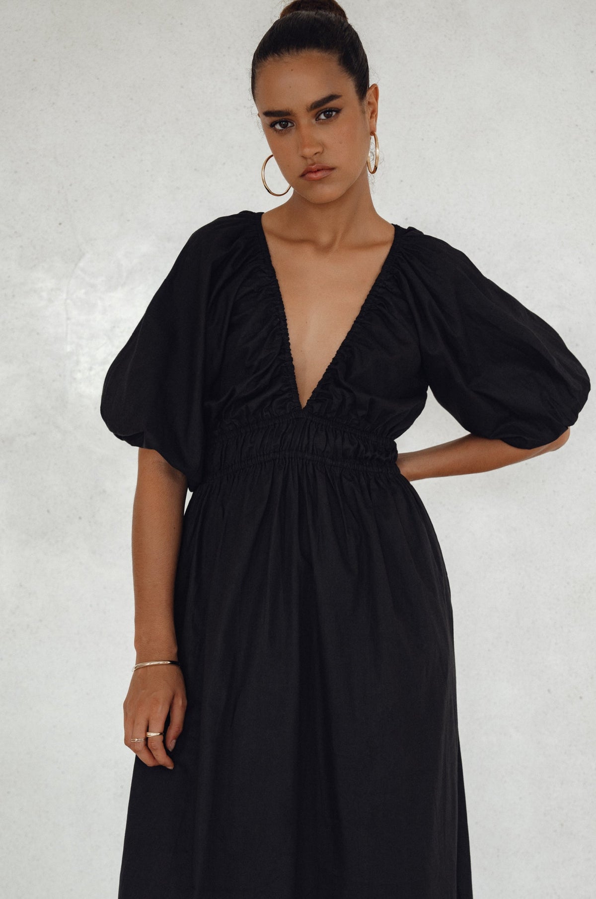 Kezas Cotton Maxi Dress-2
