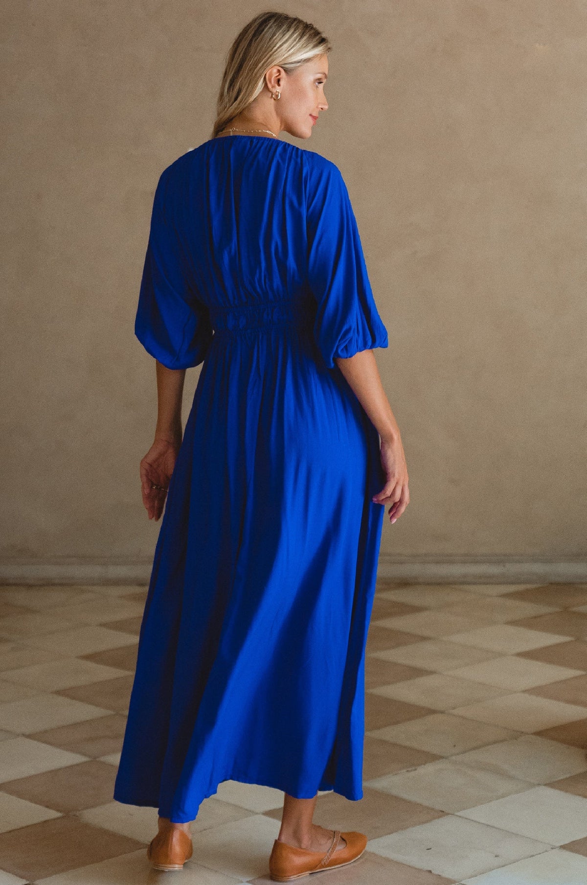 Kezas Rayon Maxi Dress-2