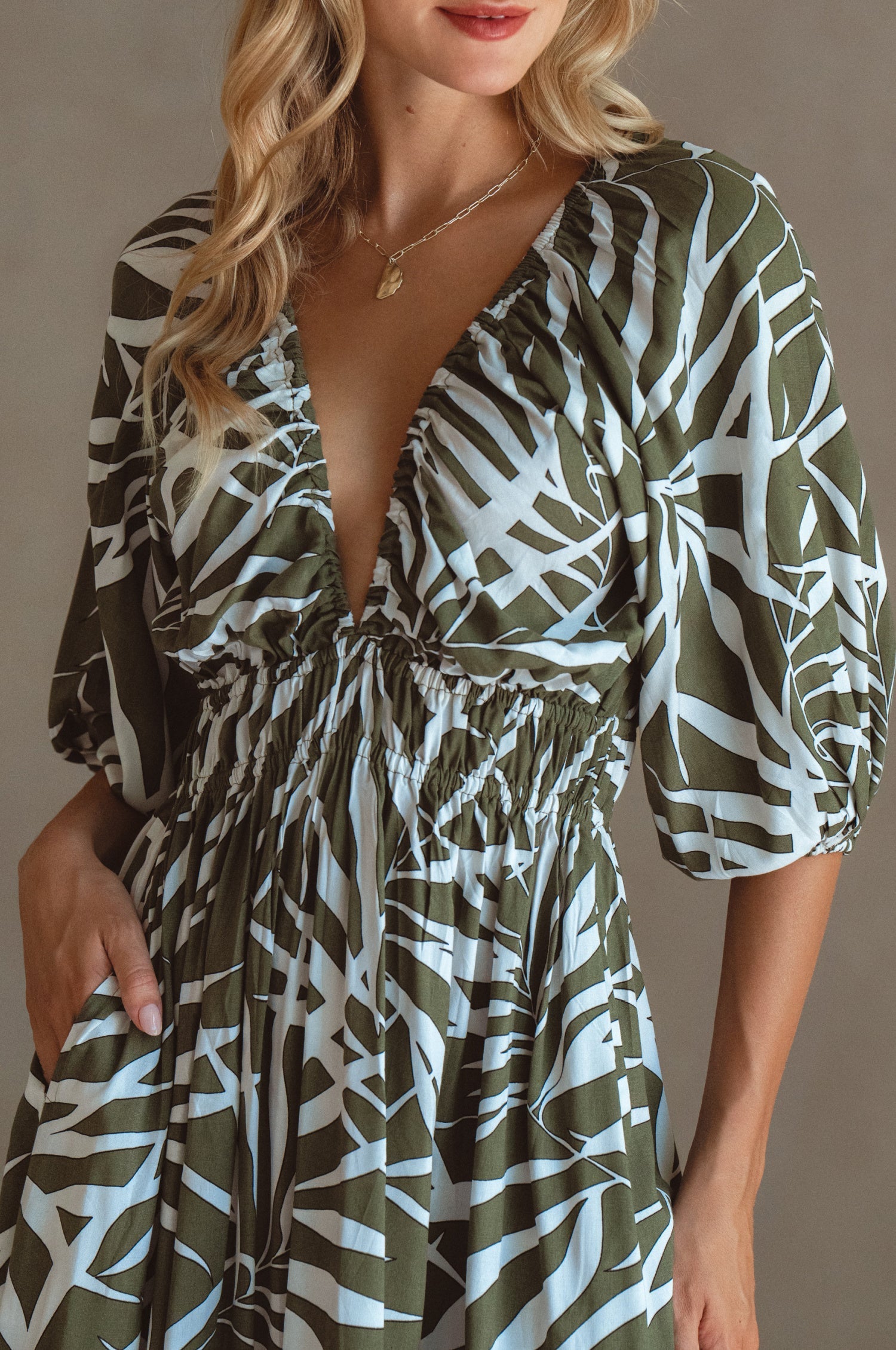 Kezas Rayon Maxi Dress-1