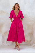 Kezas Cotton Maxi Dress-0