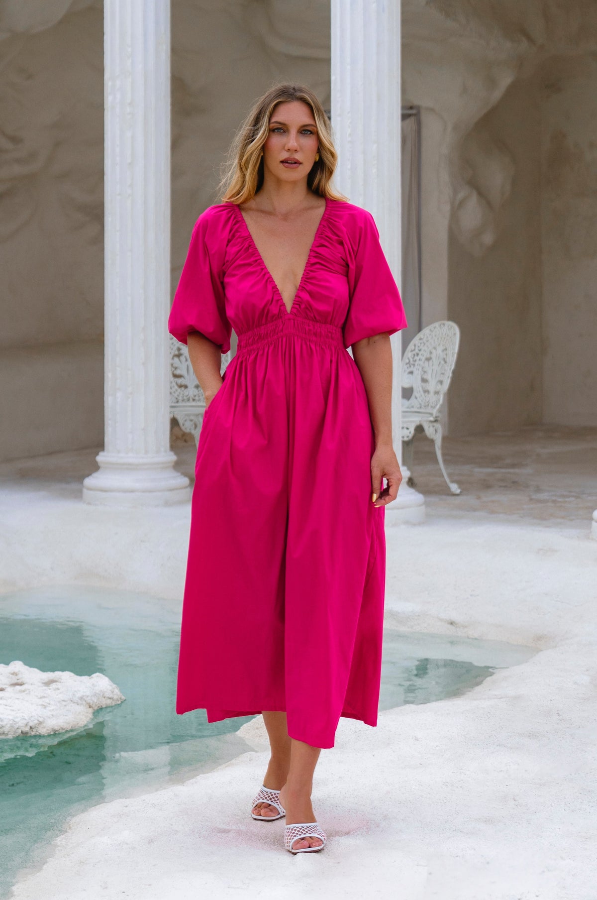 Kezas Cotton Maxi Dress-1