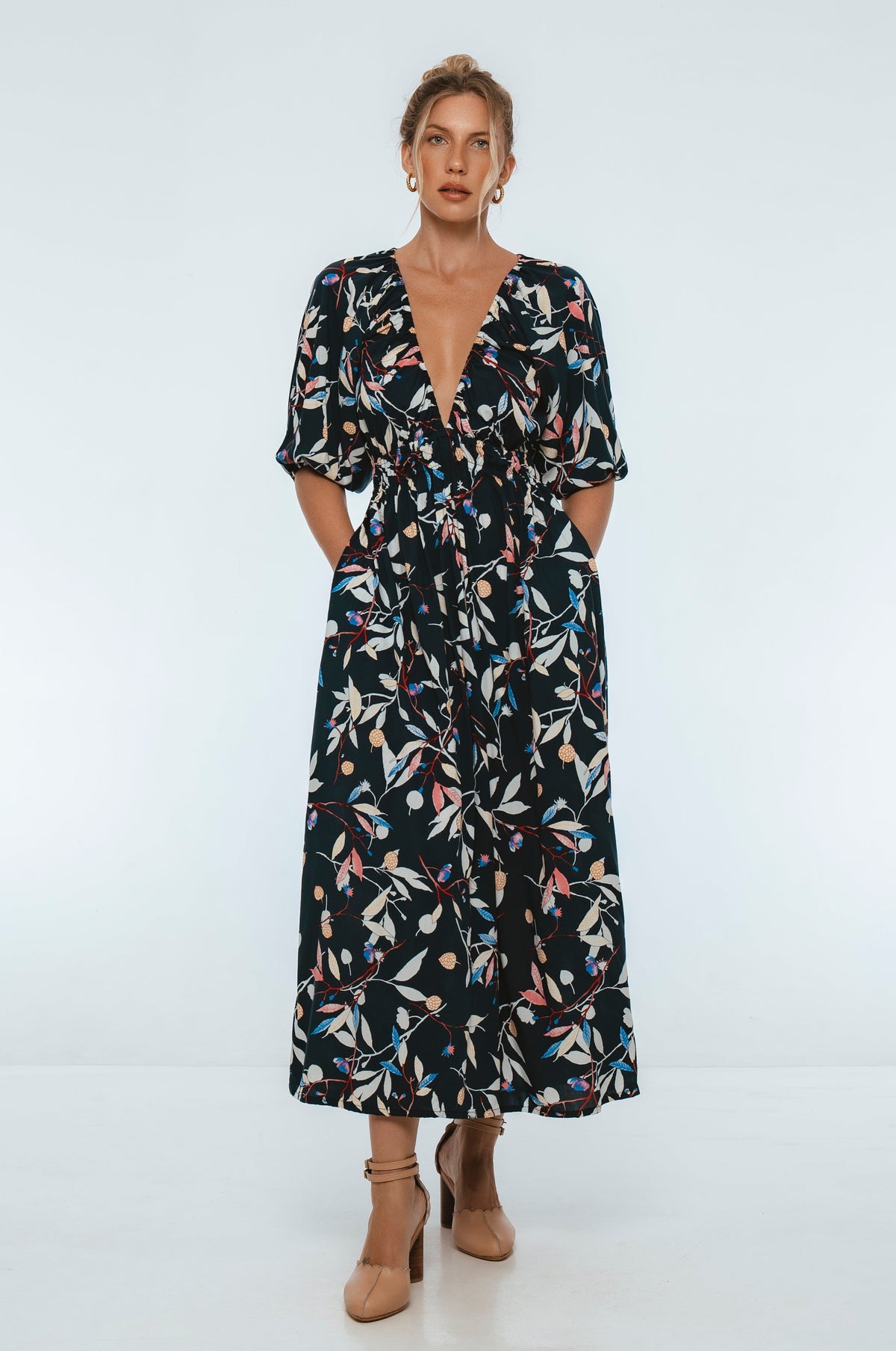 Kezas Rayon Maxi Dress-8