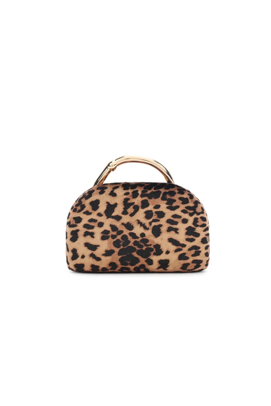 Leopard Print Clutch Bag with Handle Design-2