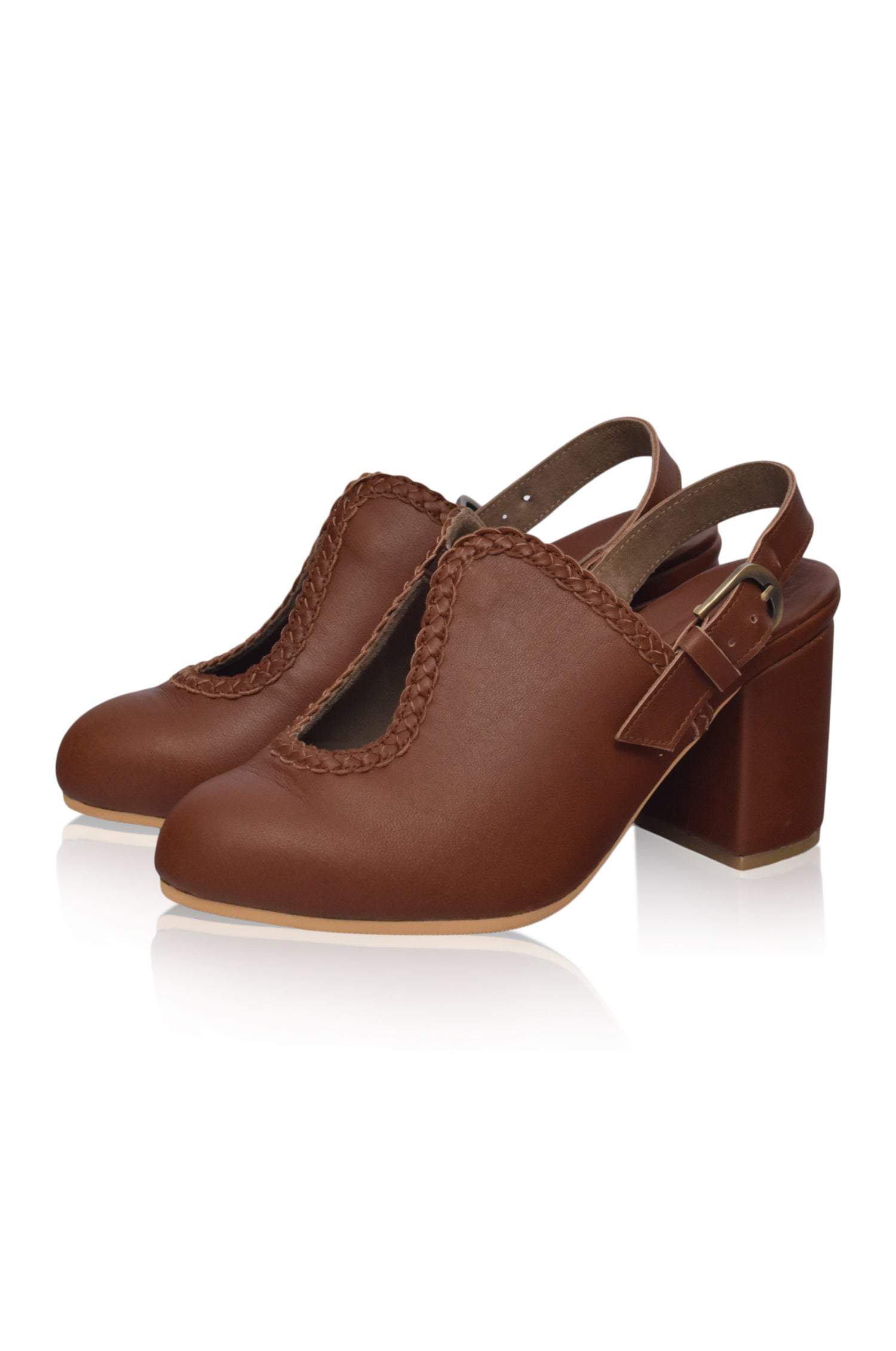 Lola Leather Mules-2
