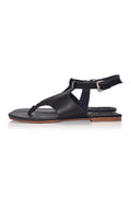 Lost in Jungle T-Strap Leather Sandals (Sz. 5 & 8)-1