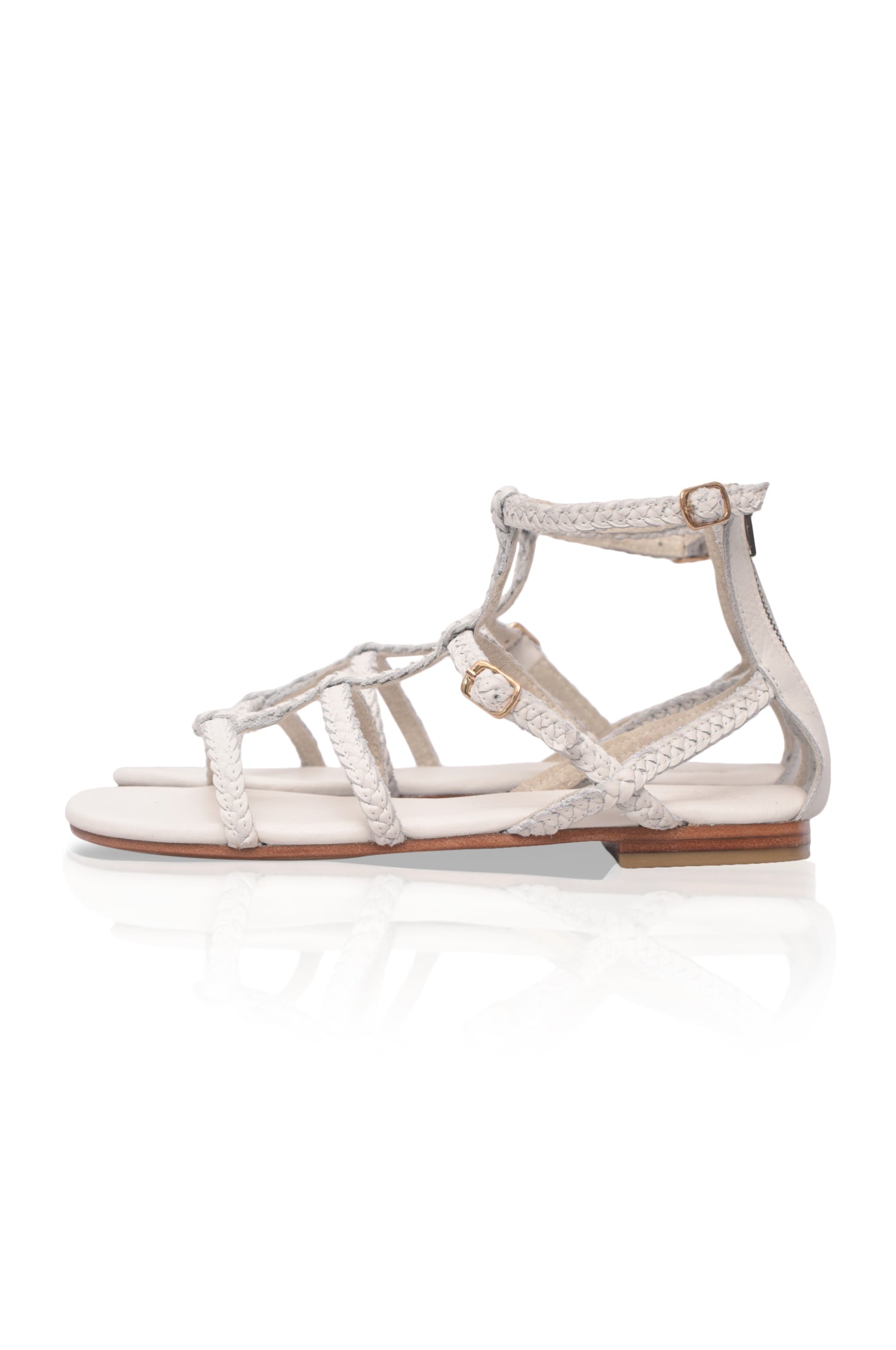 Luce Gladiator Leather Sandals-8