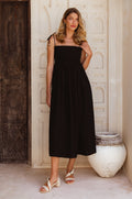 Luela Linen Maxi Dress-0