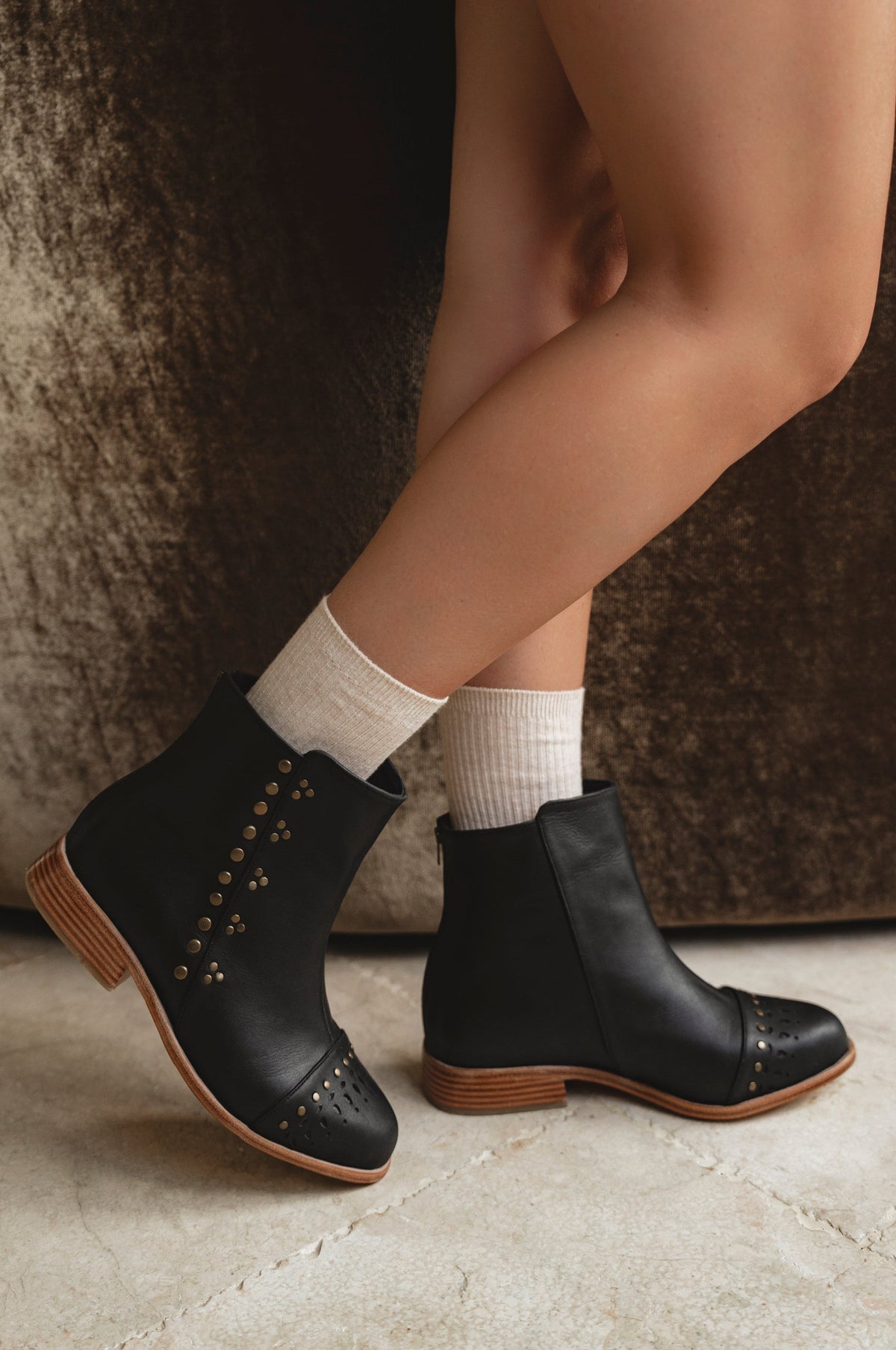 Lunaire Chelsea Leather Boots-0